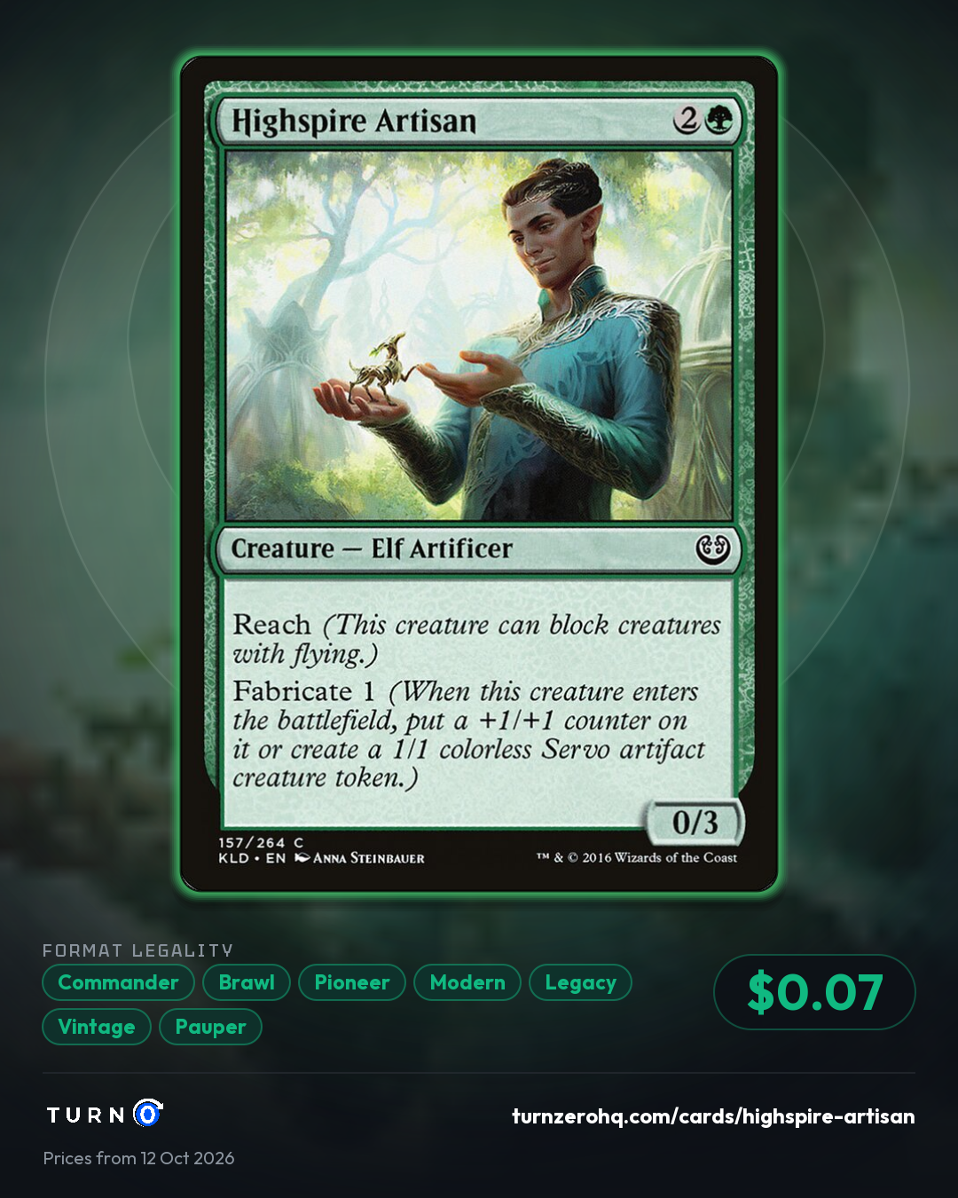 Shareable picture of Highspire Artisan
