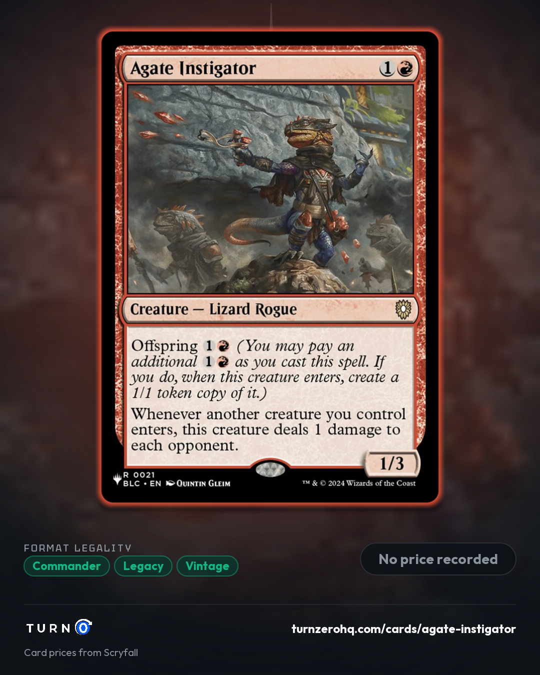 Shareable picture of Agate Instigator