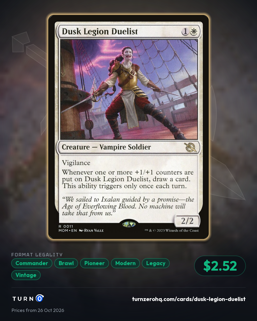 Shareable picture of Dusk Legion Duelist