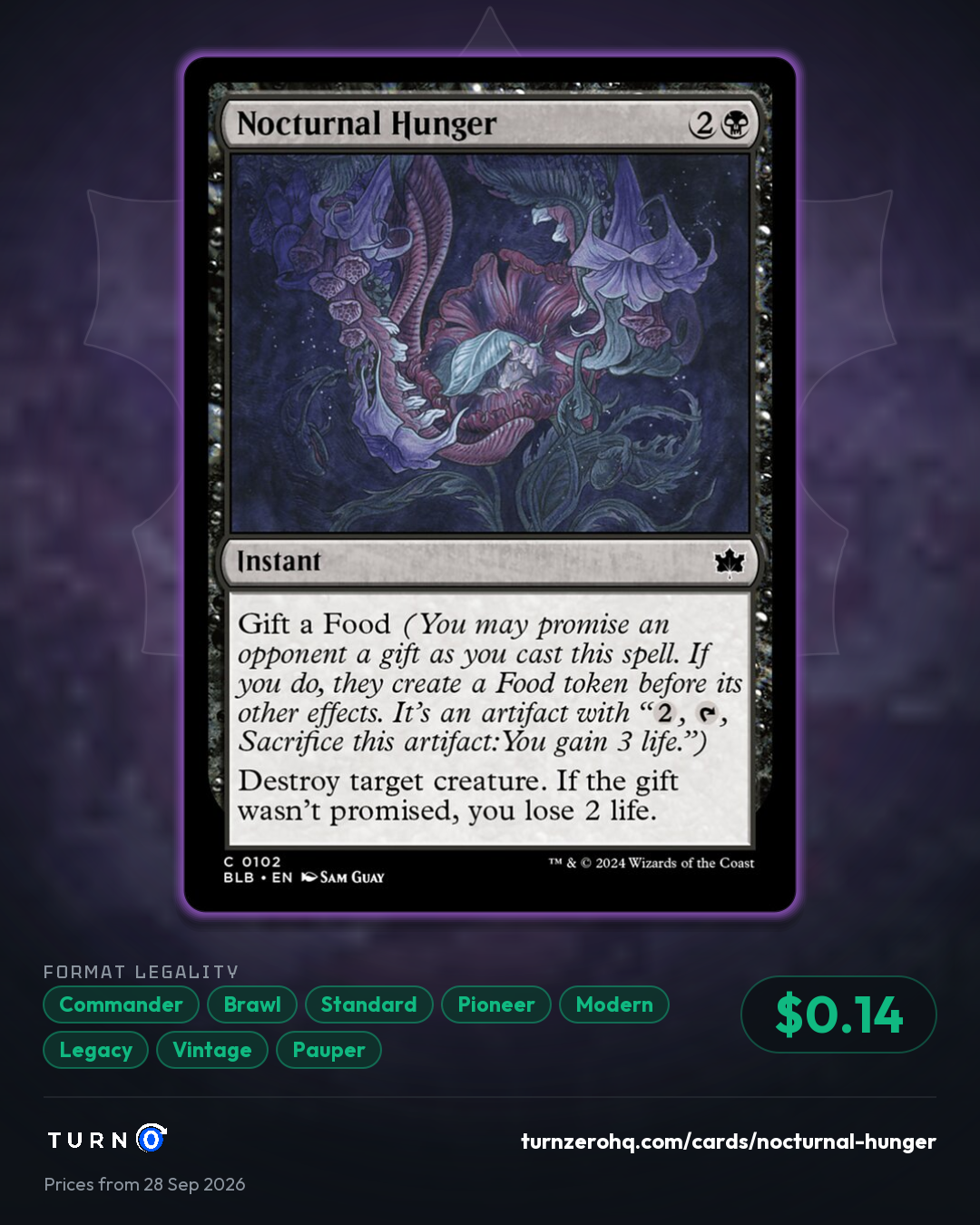 Shareable picture of Nocturnal Hunger