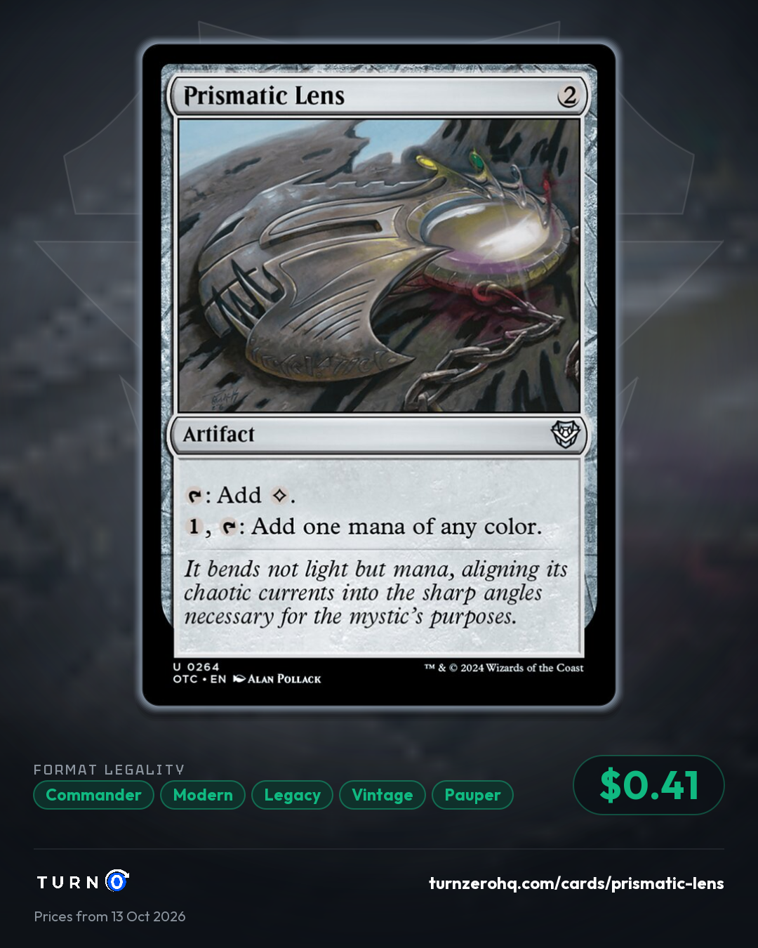 Shareable picture of Prismatic Lens