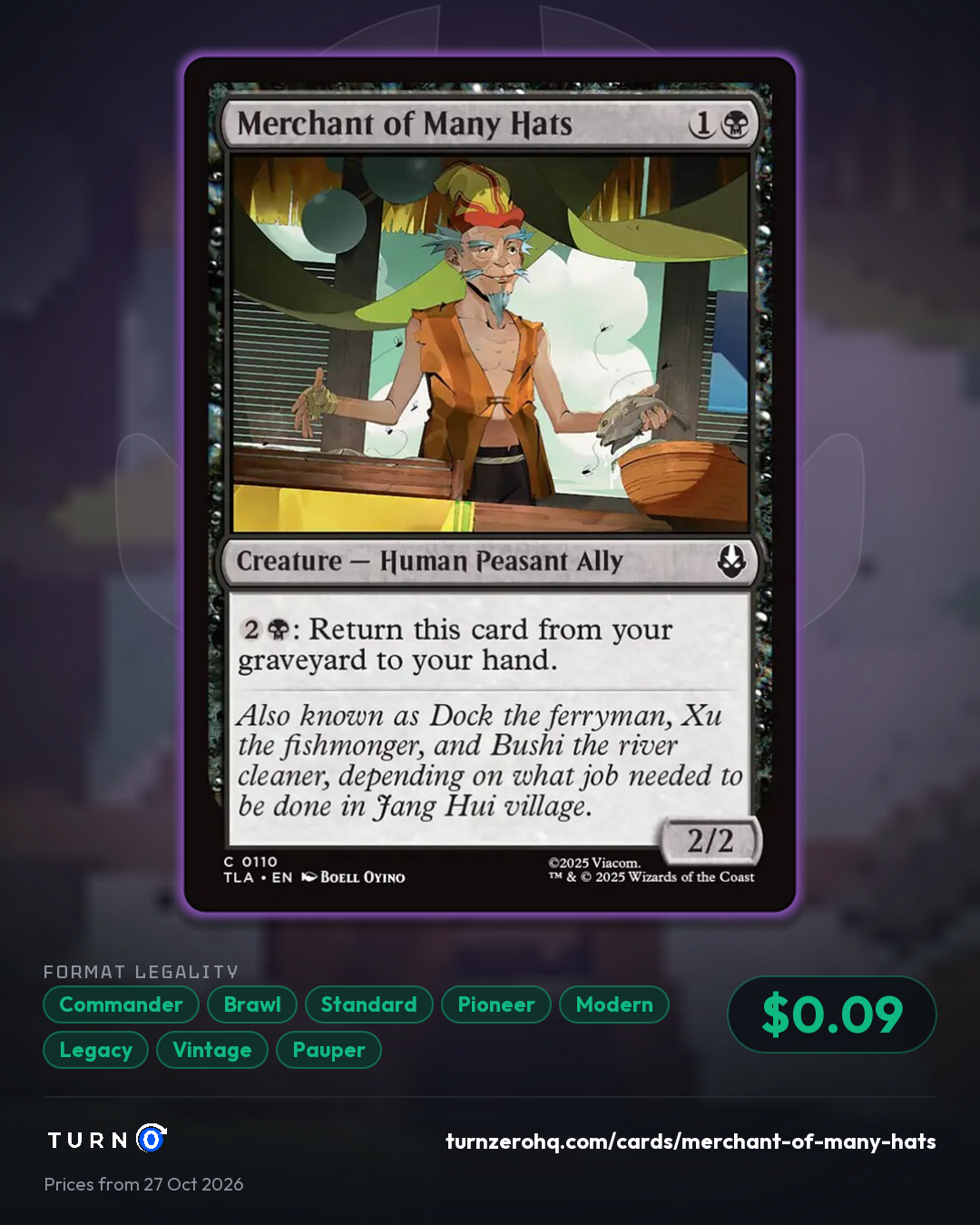Shareable picture of Merchant of Many Hats