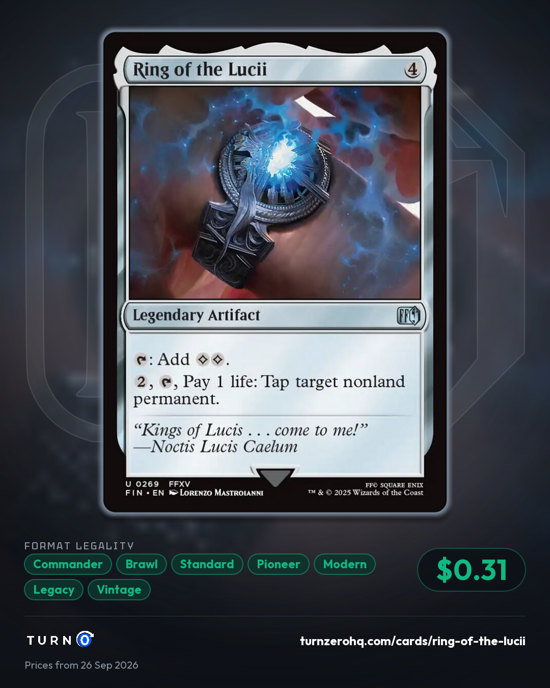 Shareable picture of Ring of the Lucii