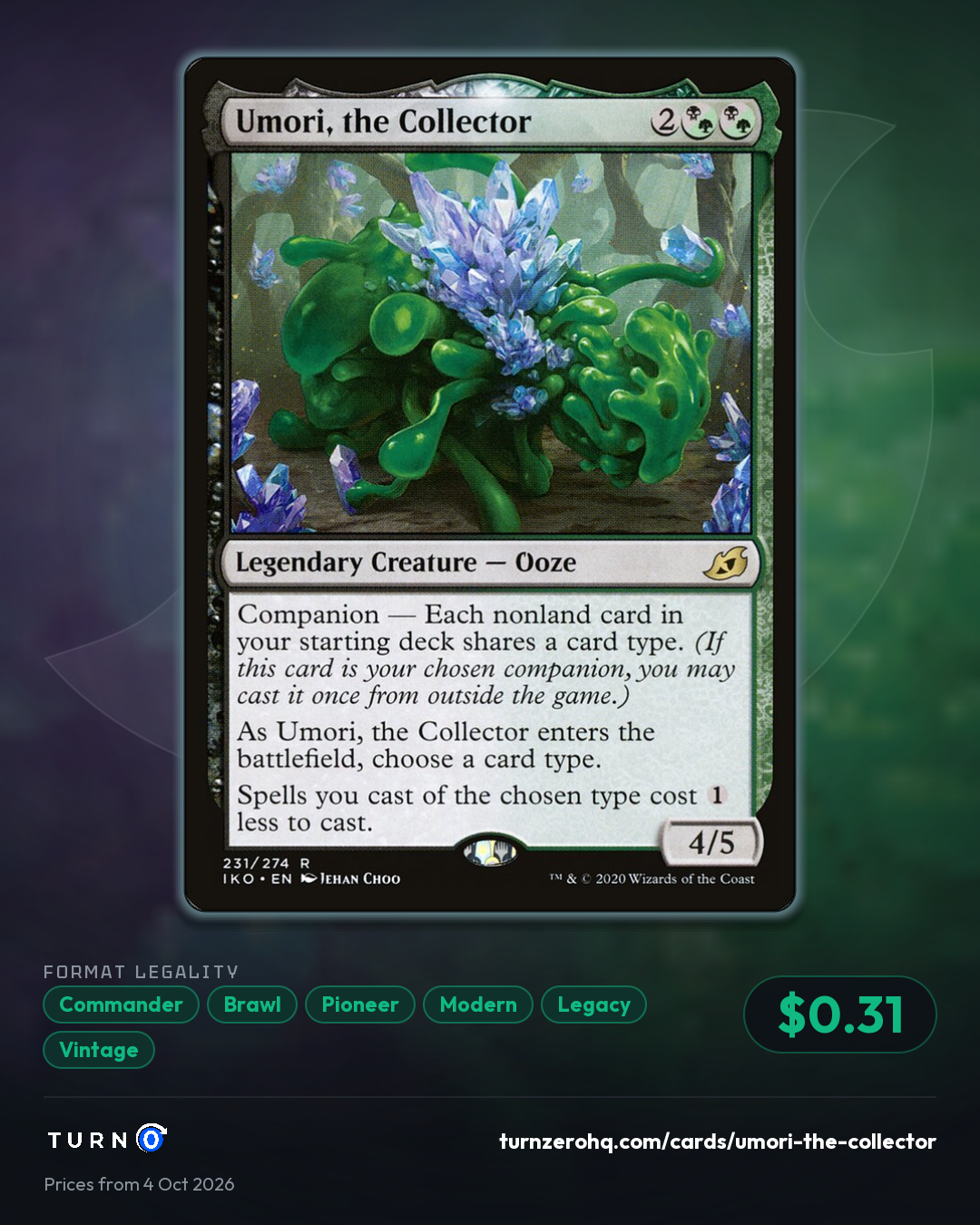 Shareable picture of Umori, the Collector