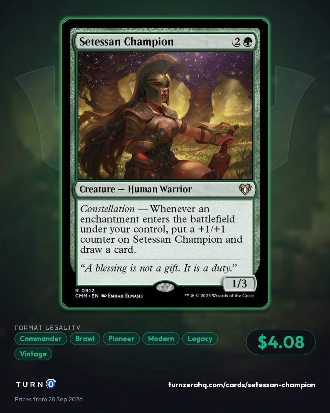 Shareable picture of Setessan Champion