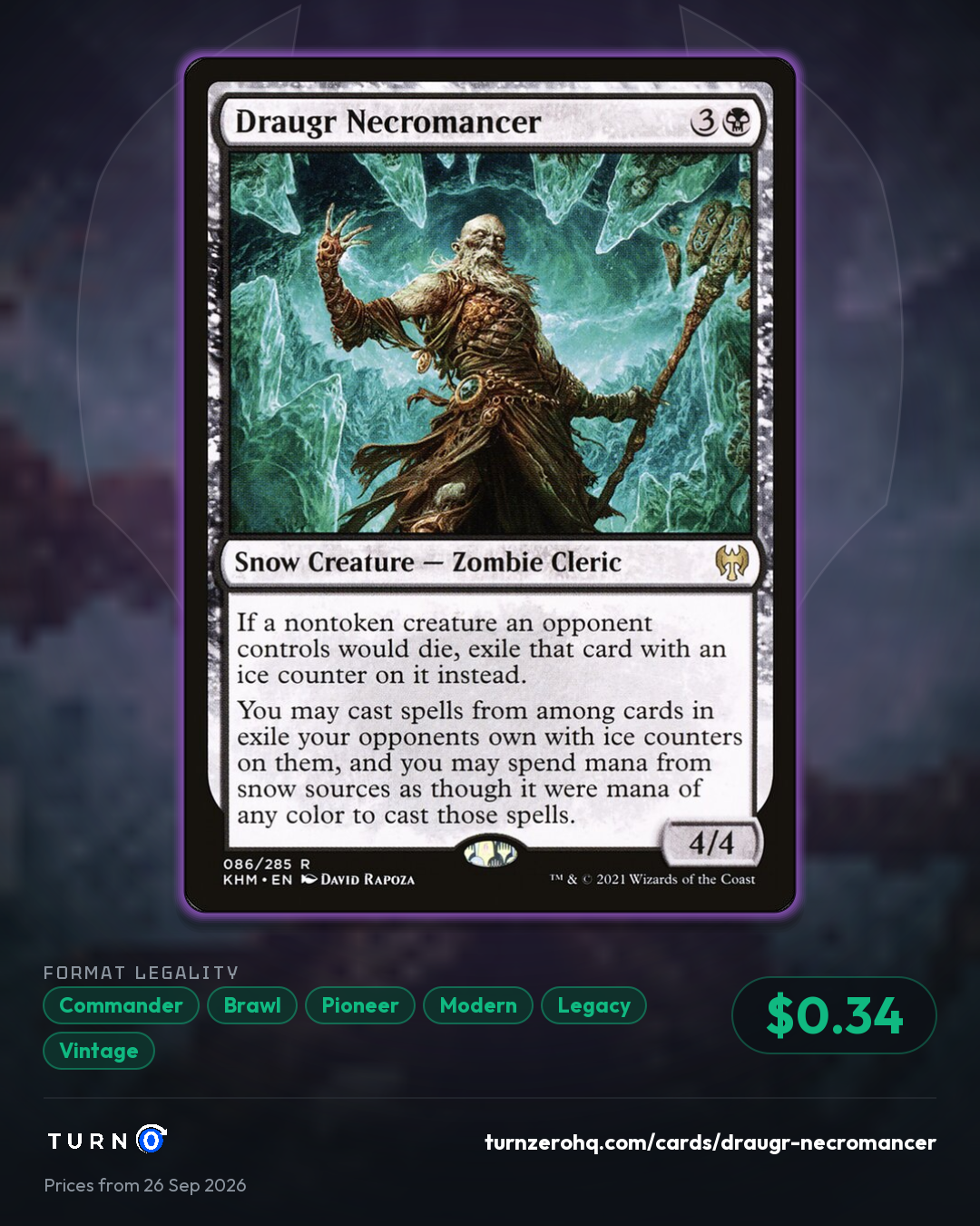 Shareable picture of Draugr Necromancer