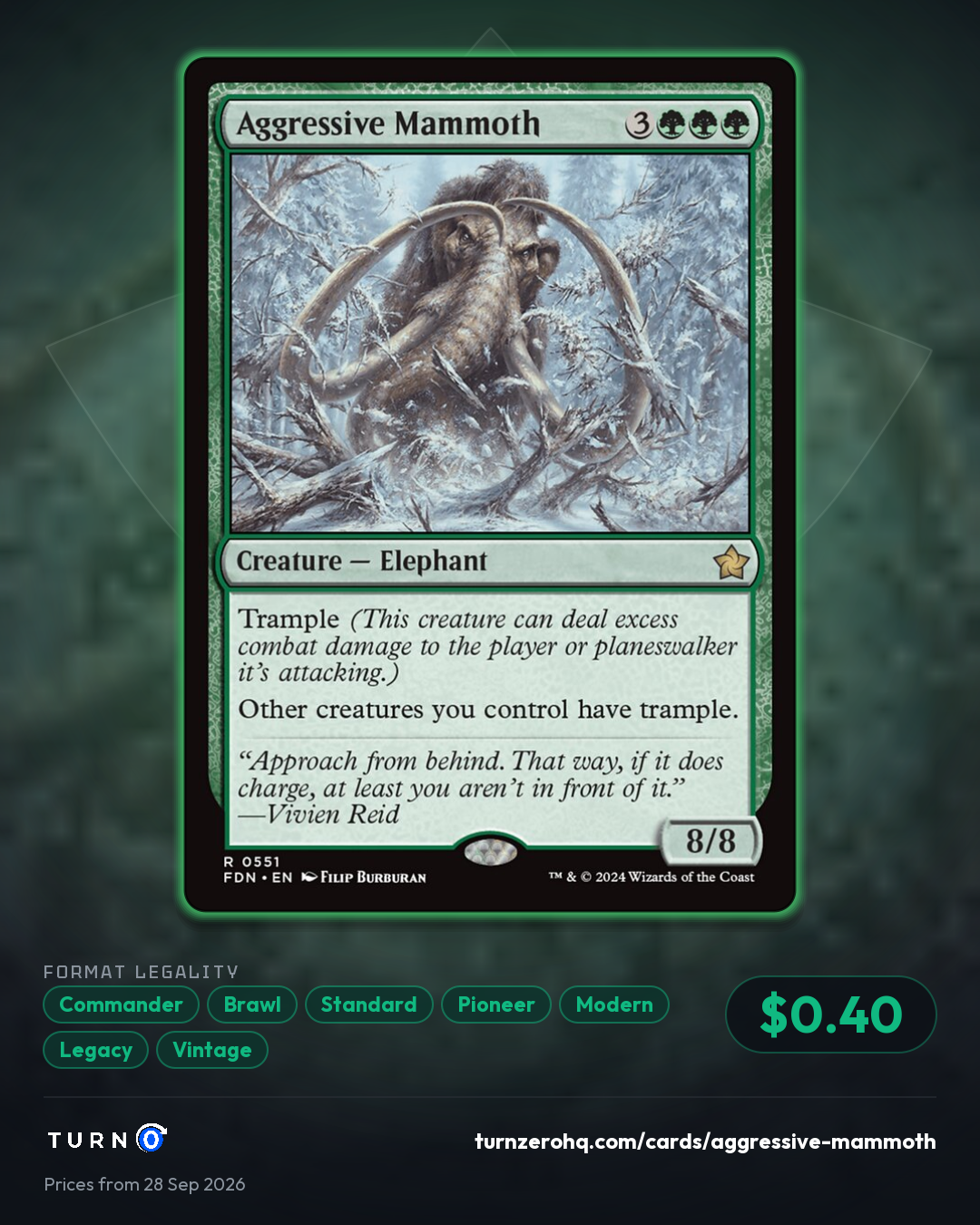 Shareable picture of Aggressive Mammoth