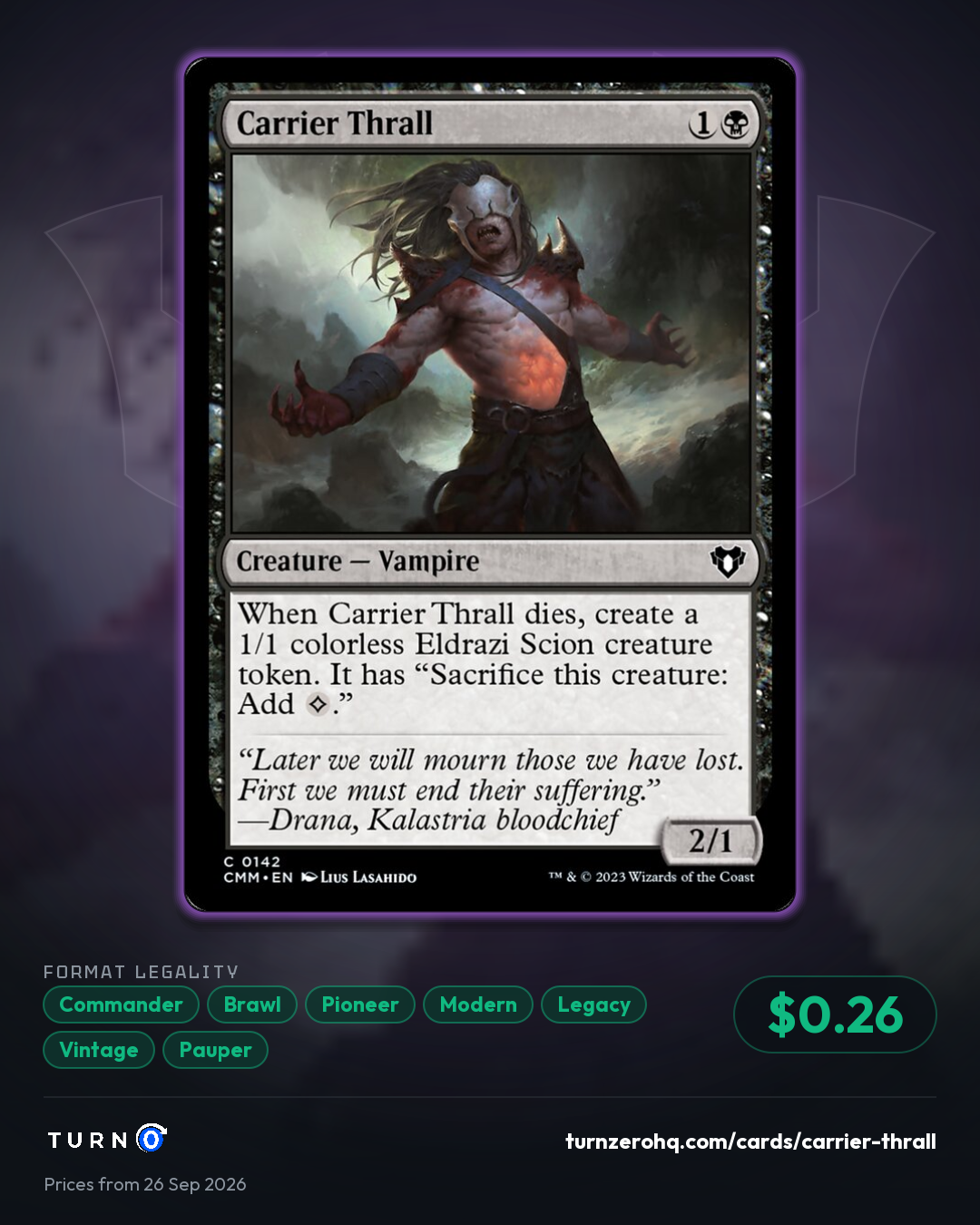 Shareable picture of Carrier Thrall