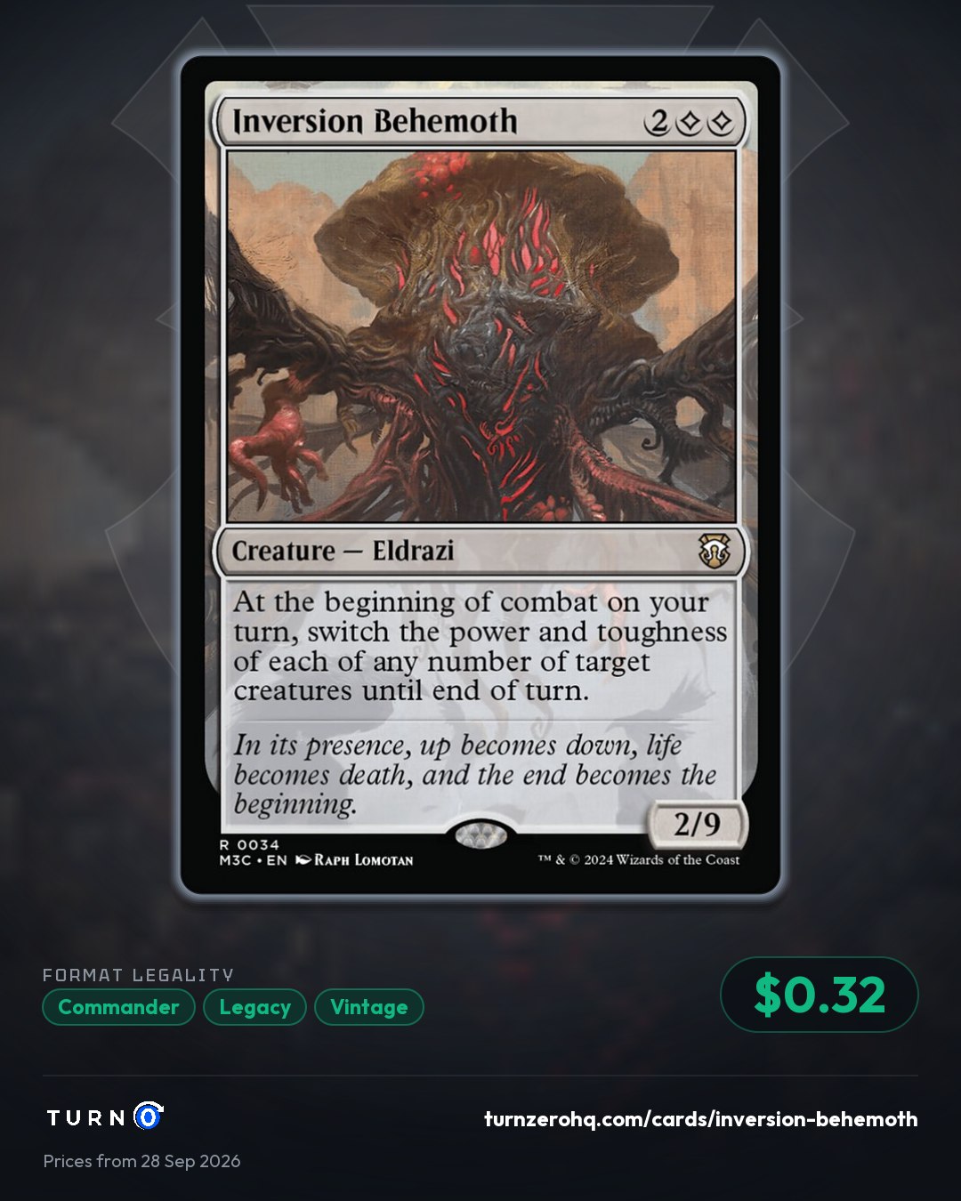 Shareable picture of Inversion Behemoth