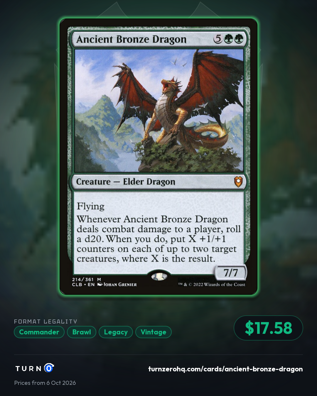 Shareable picture of Ancient Bronze Dragon