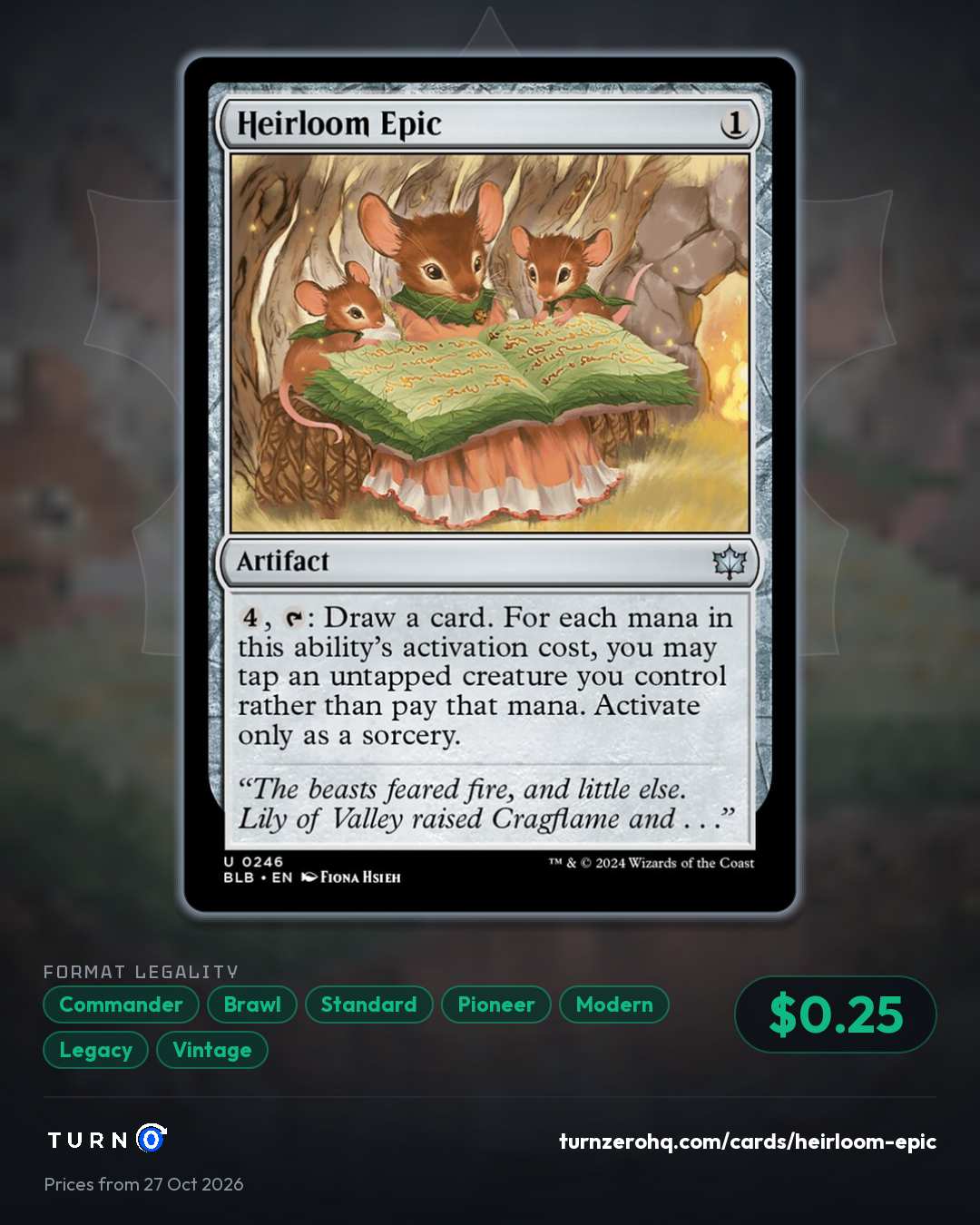 Shareable picture of Heirloom Epic