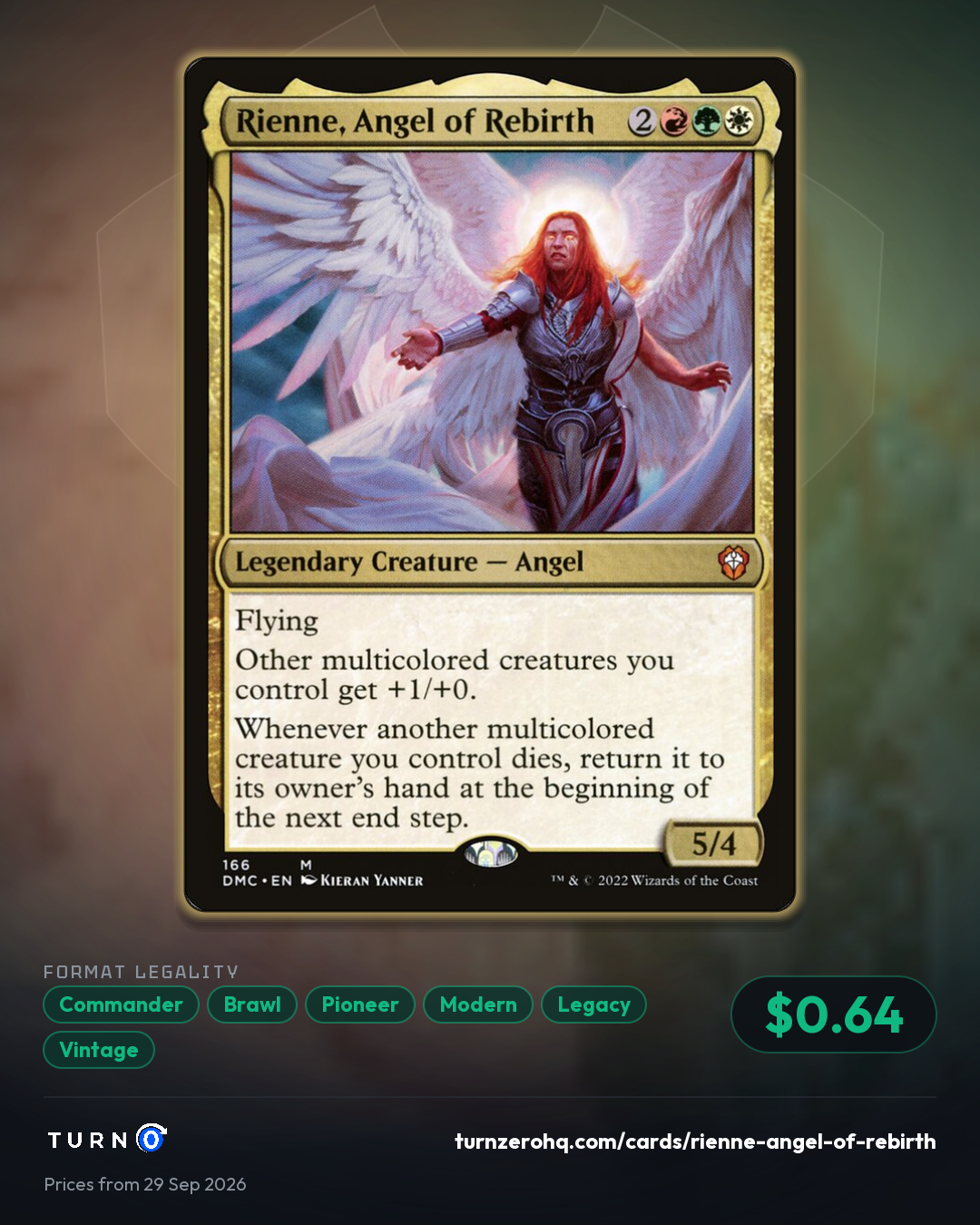 Shareable picture of Rienne, Angel of Rebirth