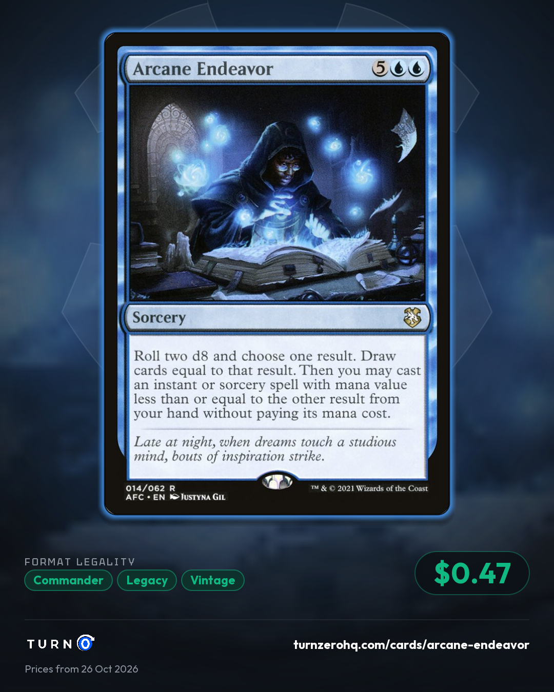 Shareable picture of Arcane Endeavor