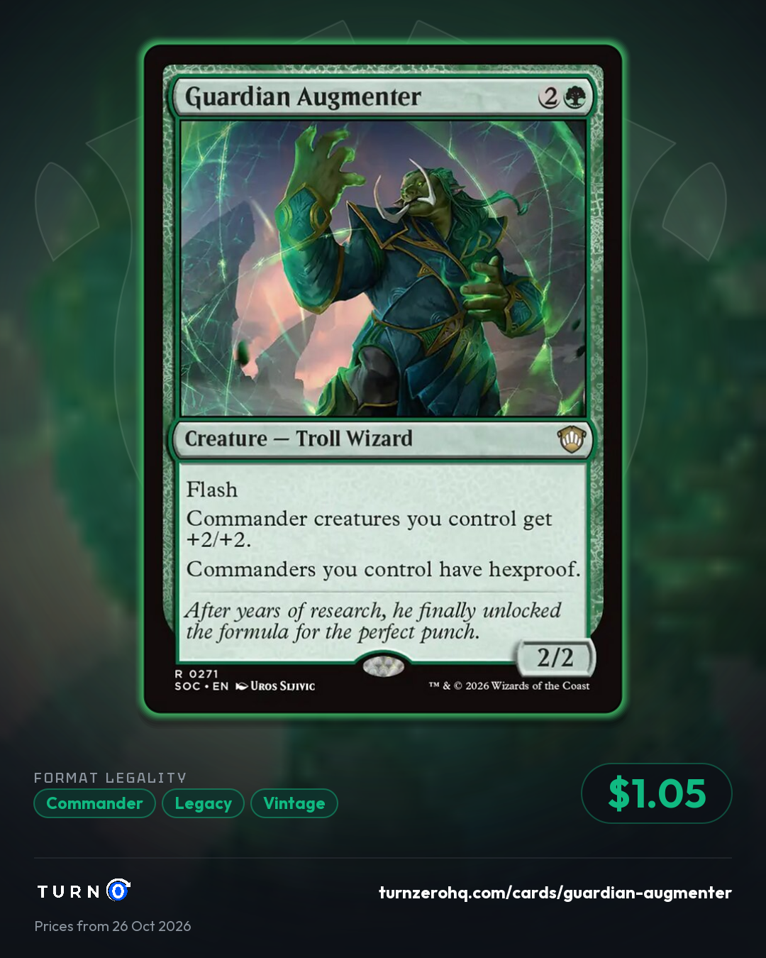Shareable picture of Guardian Augmenter