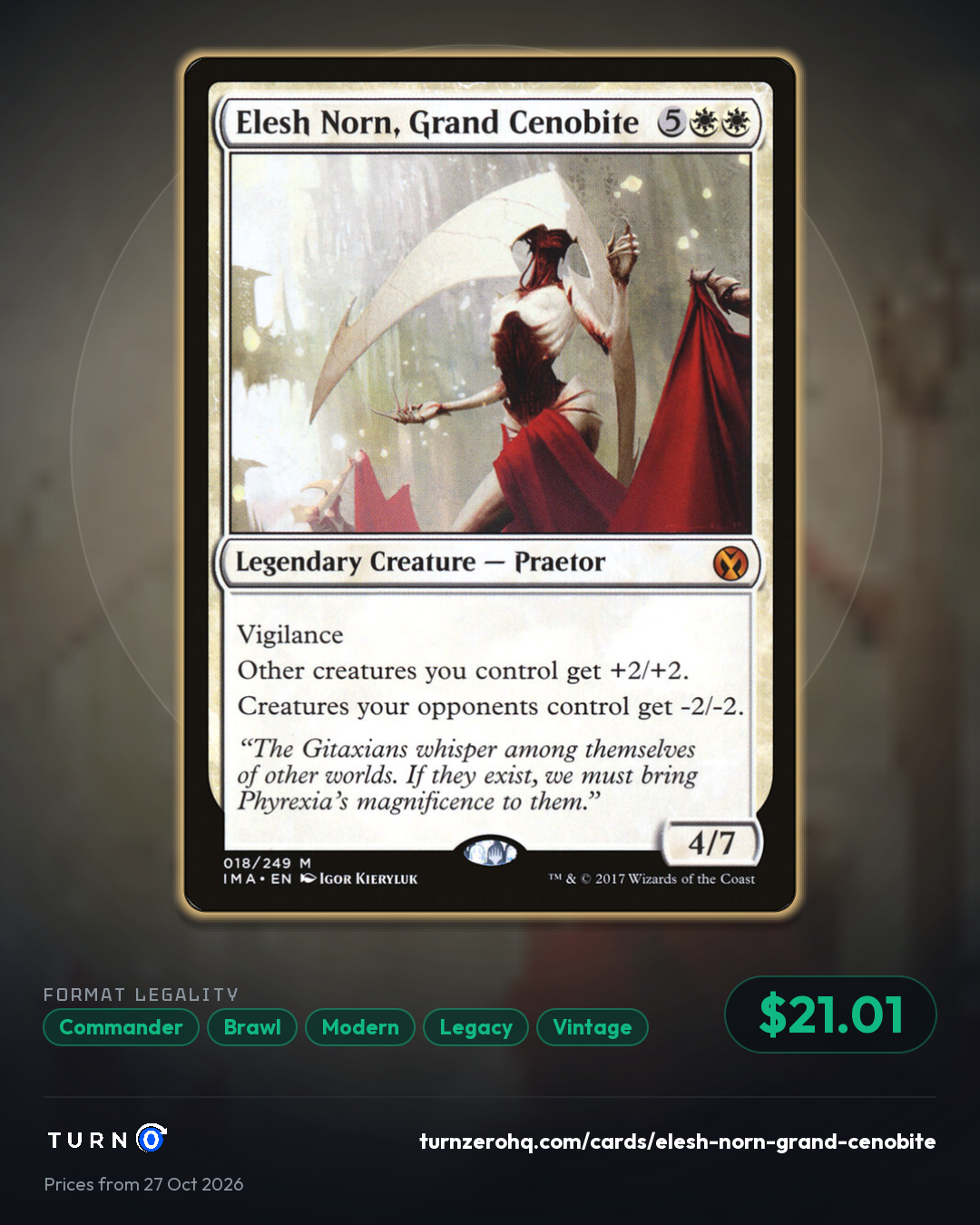 Shareable picture of Elesh Norn, Grand Cenobite