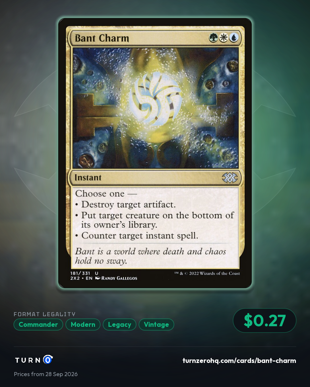 Shareable picture of Bant Charm