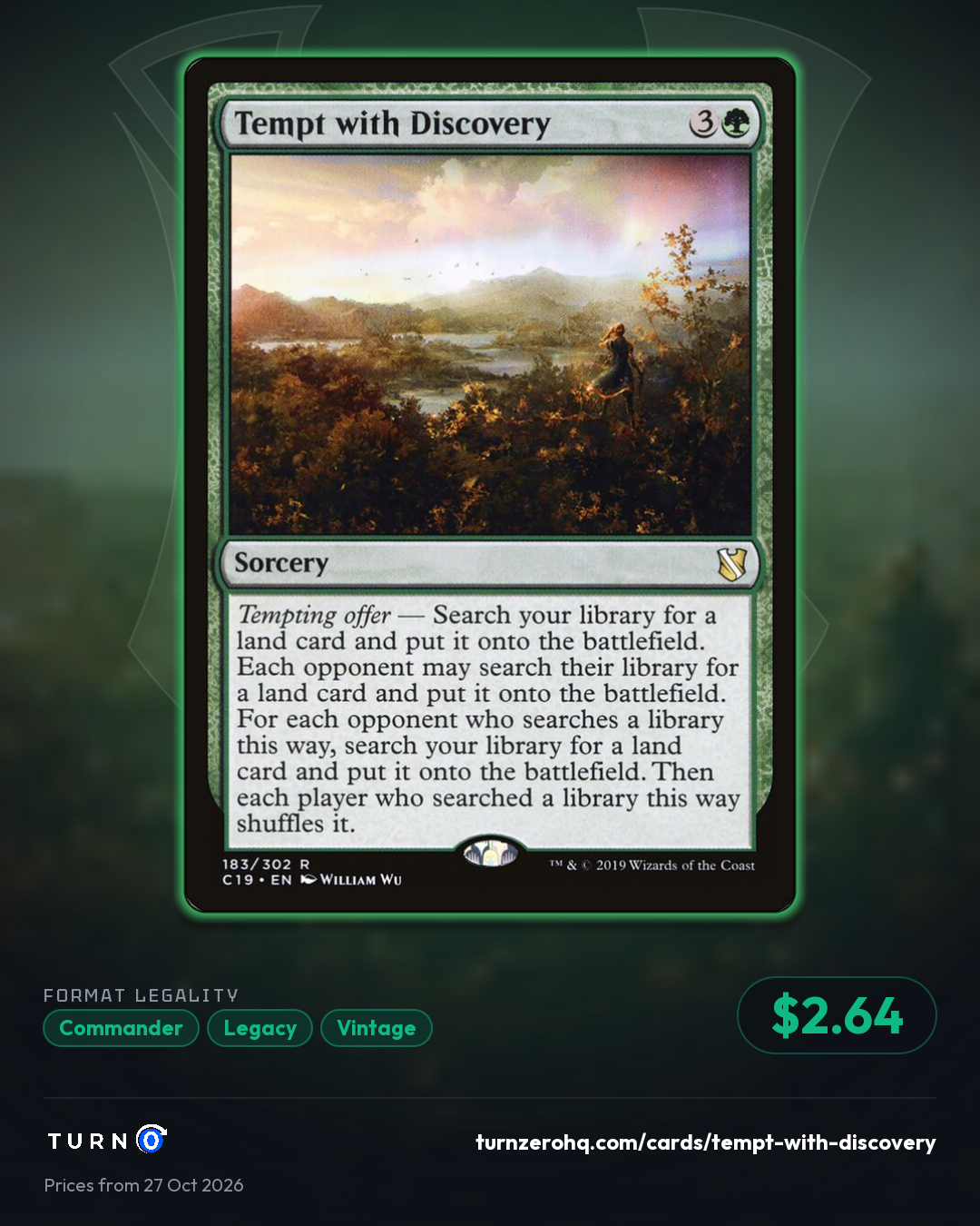 Shareable picture of Tempt with Discovery