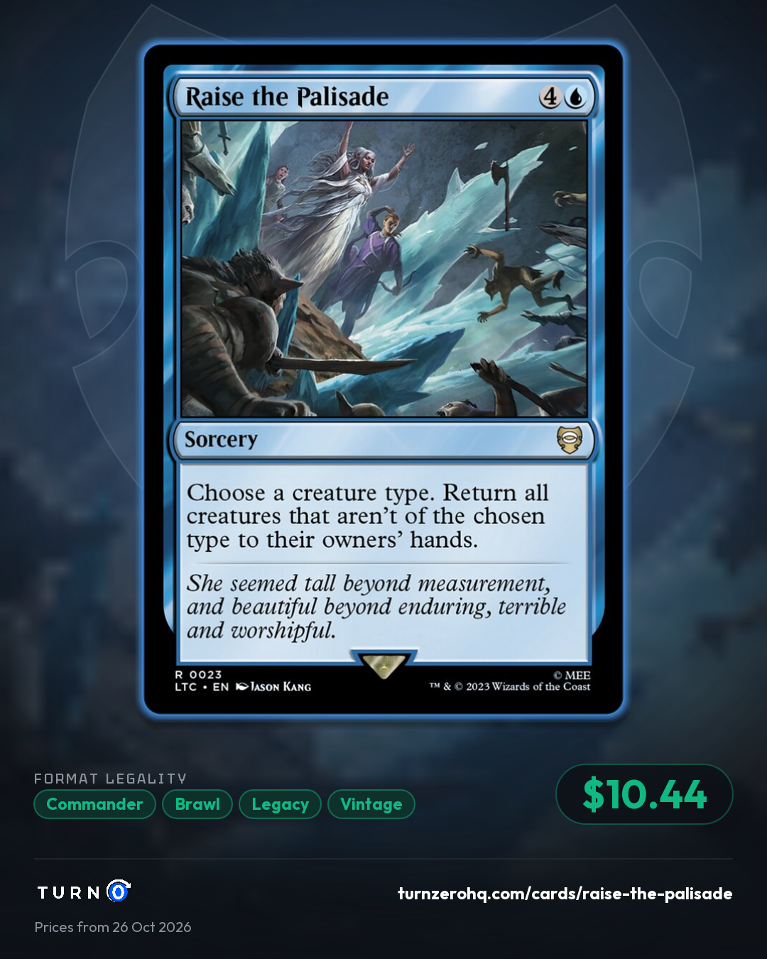 Shareable picture of Raise the Palisade