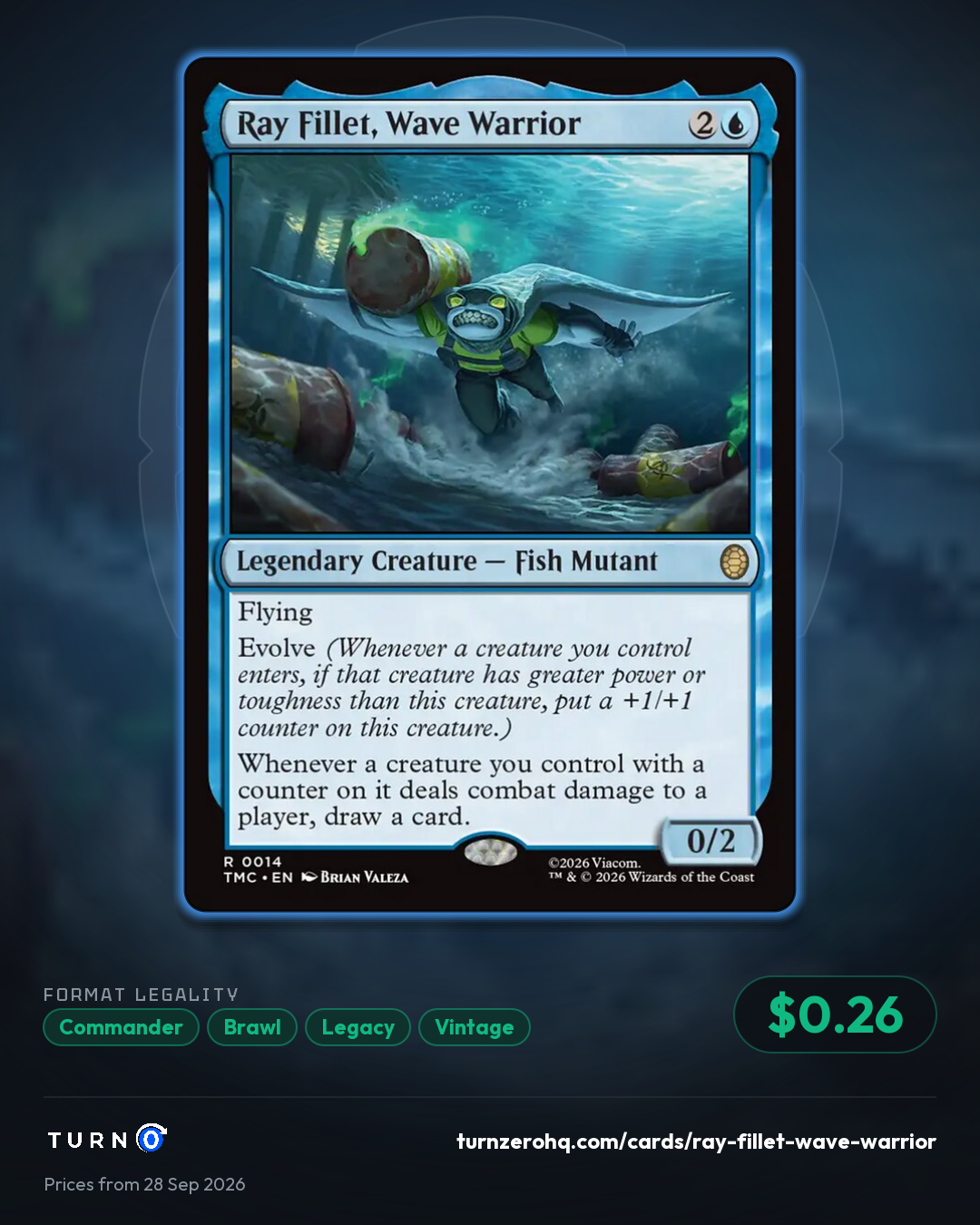Shareable picture of Ray Fillet, Wave Warrior