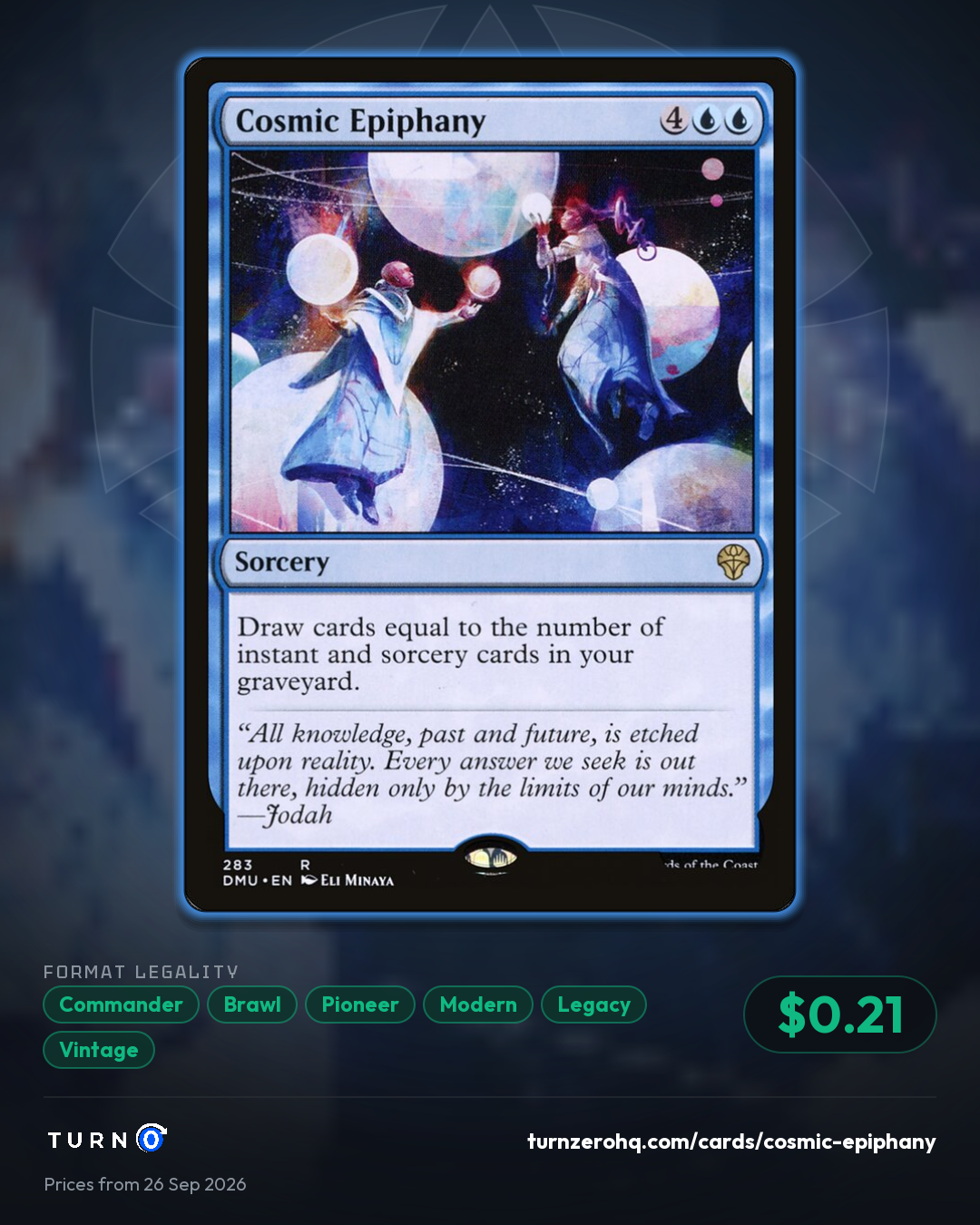 Shareable picture of Cosmic Epiphany
