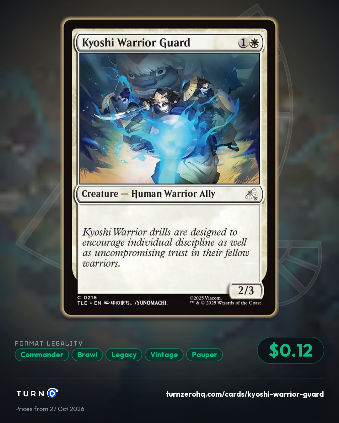 Shareable picture of Kyoshi Warrior Guard
