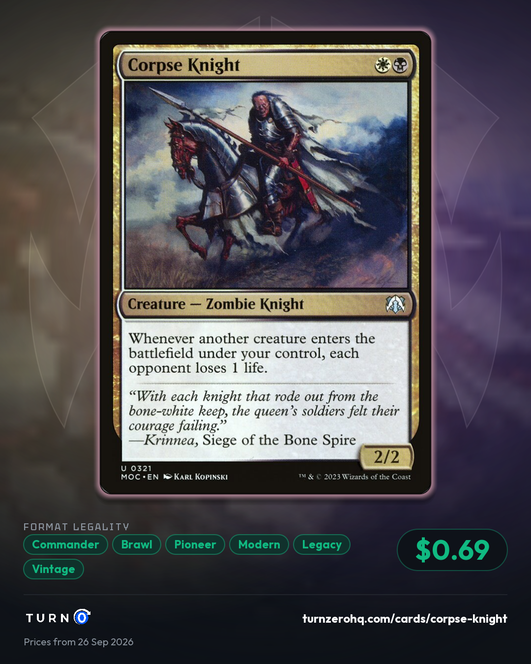 Shareable picture of Corpse Knight