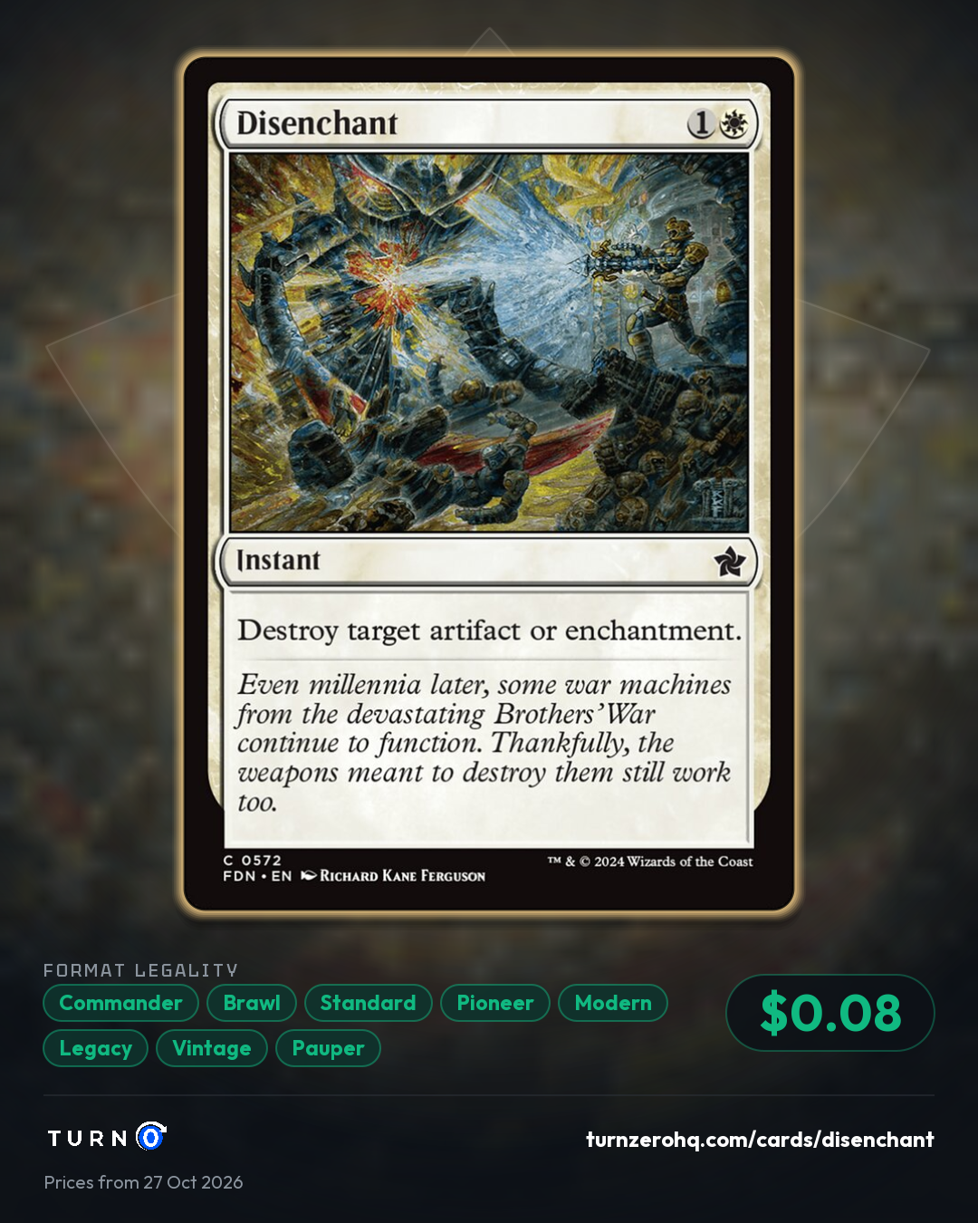 Shareable picture of Disenchant