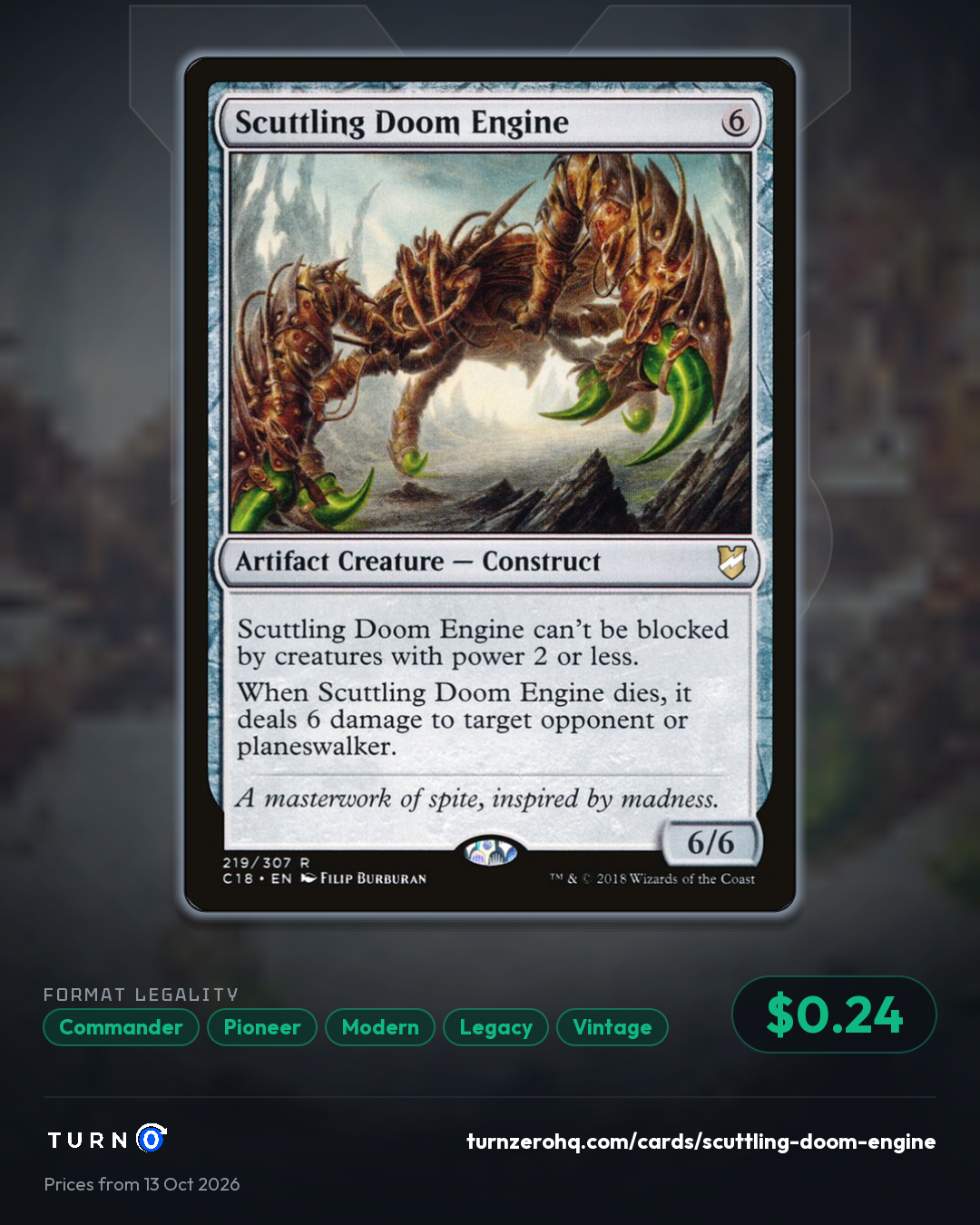 Shareable picture of Scuttling Doom Engine