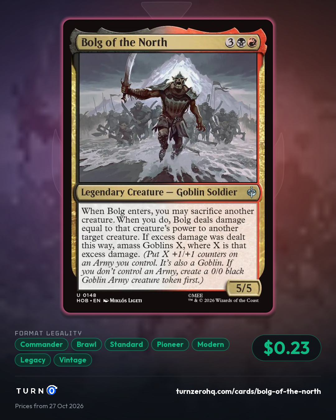 Shareable picture of Bolg of the North