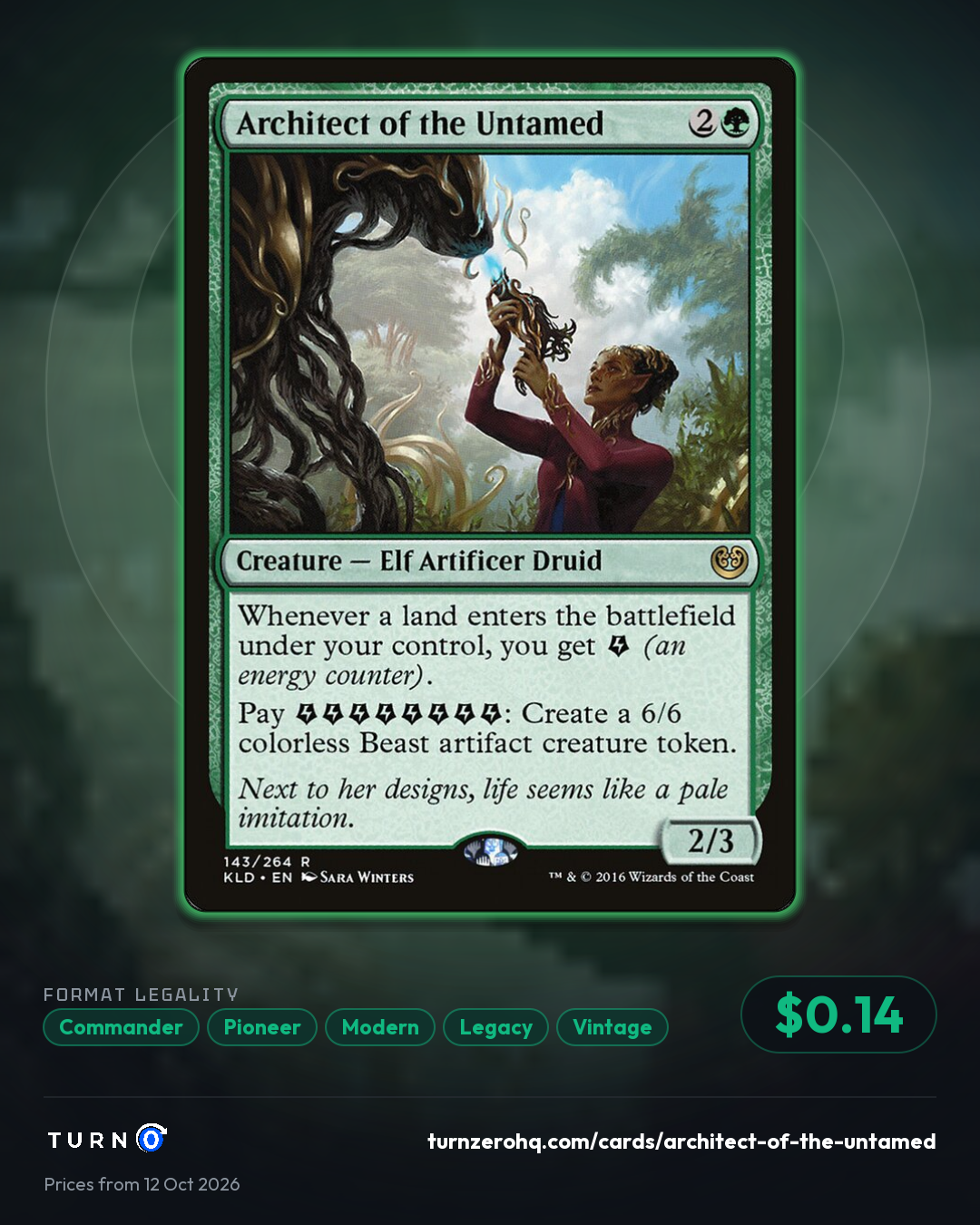 Shareable picture of Architect of the Untamed