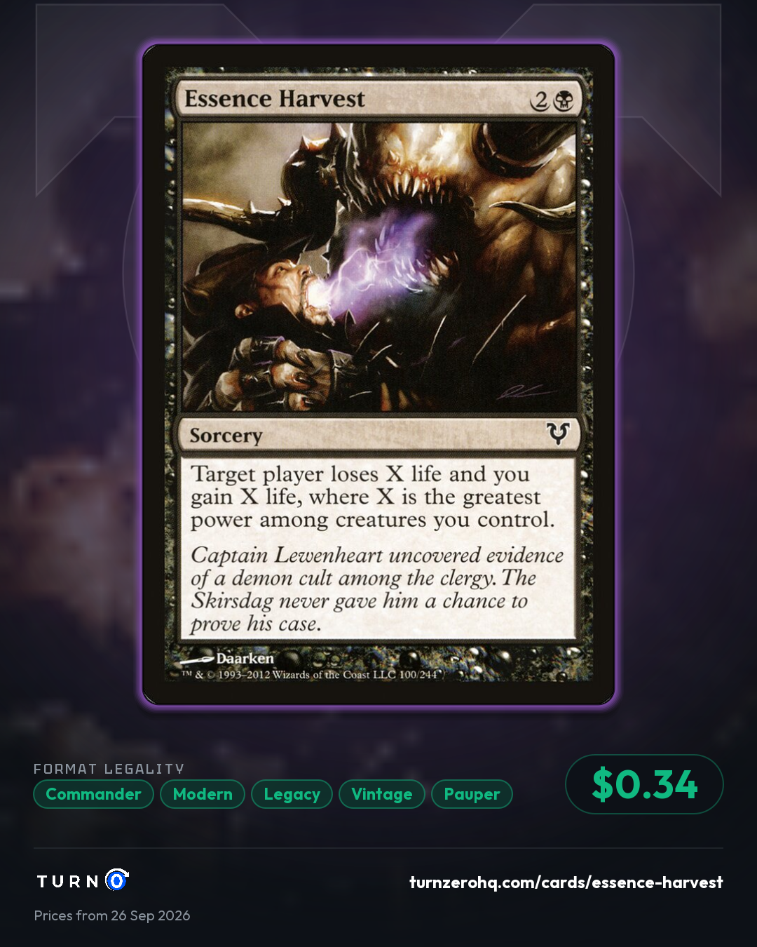 Shareable picture of Essence Harvest