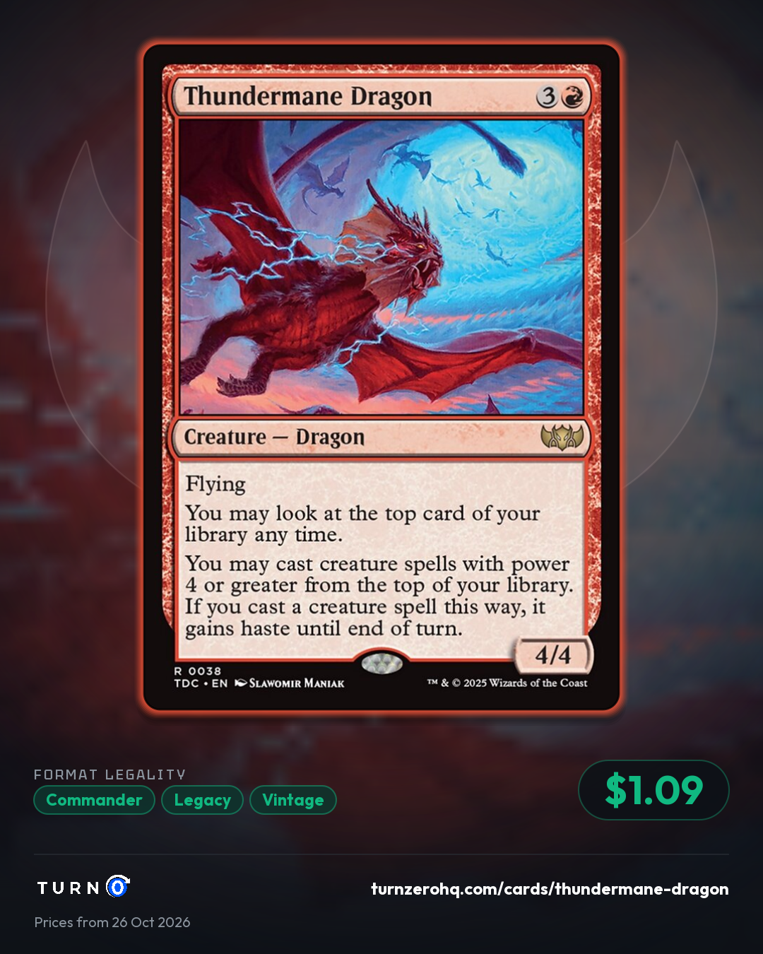 Shareable picture of Thundermane Dragon