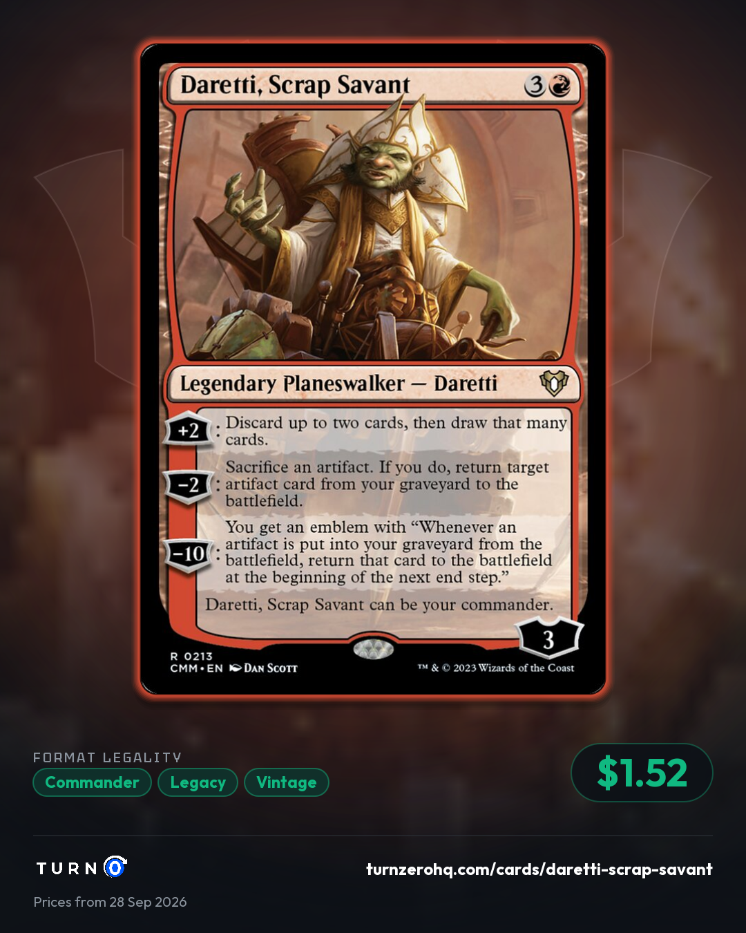Shareable picture of Daretti, Scrap Savant