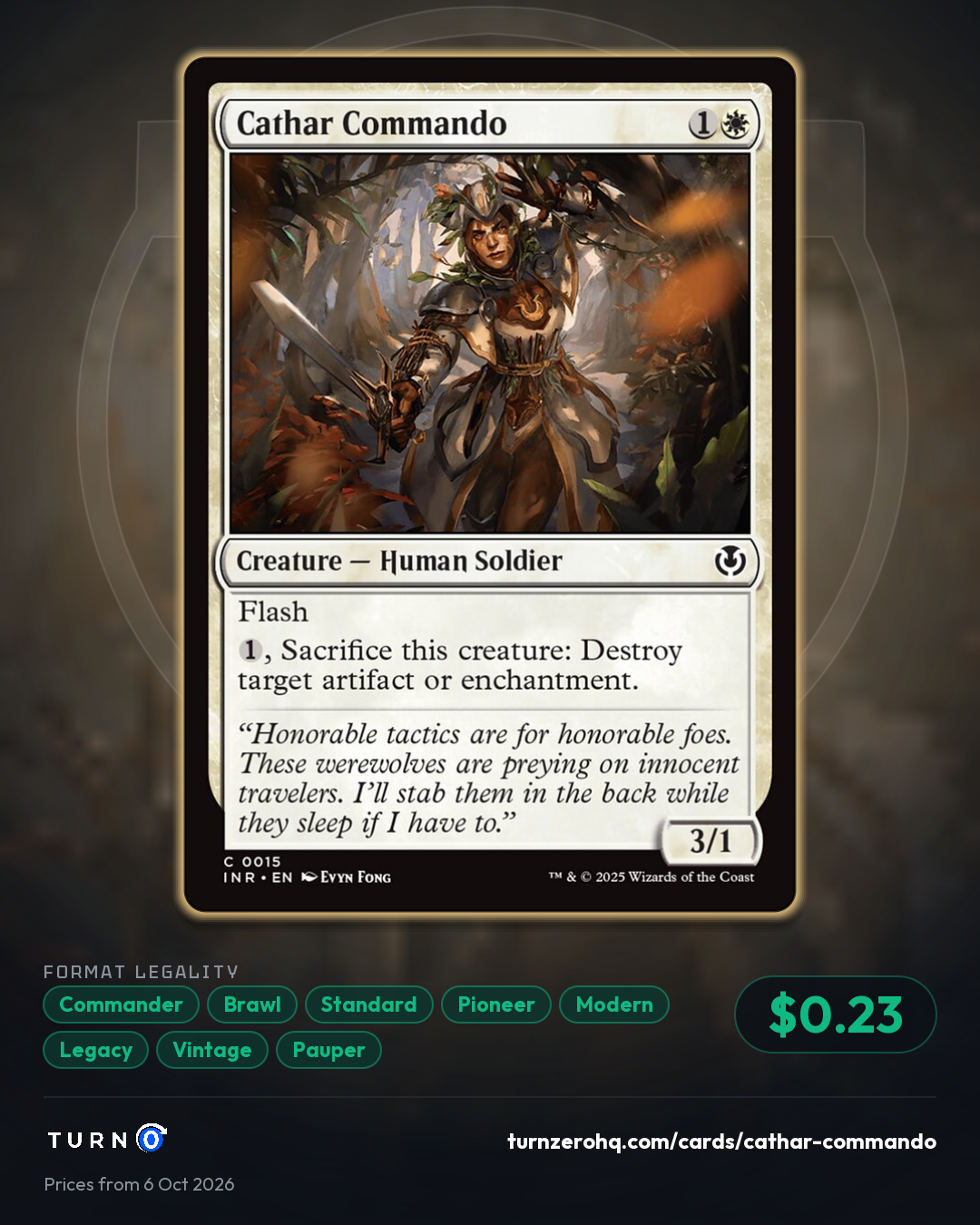 Shareable picture of Cathar Commando
