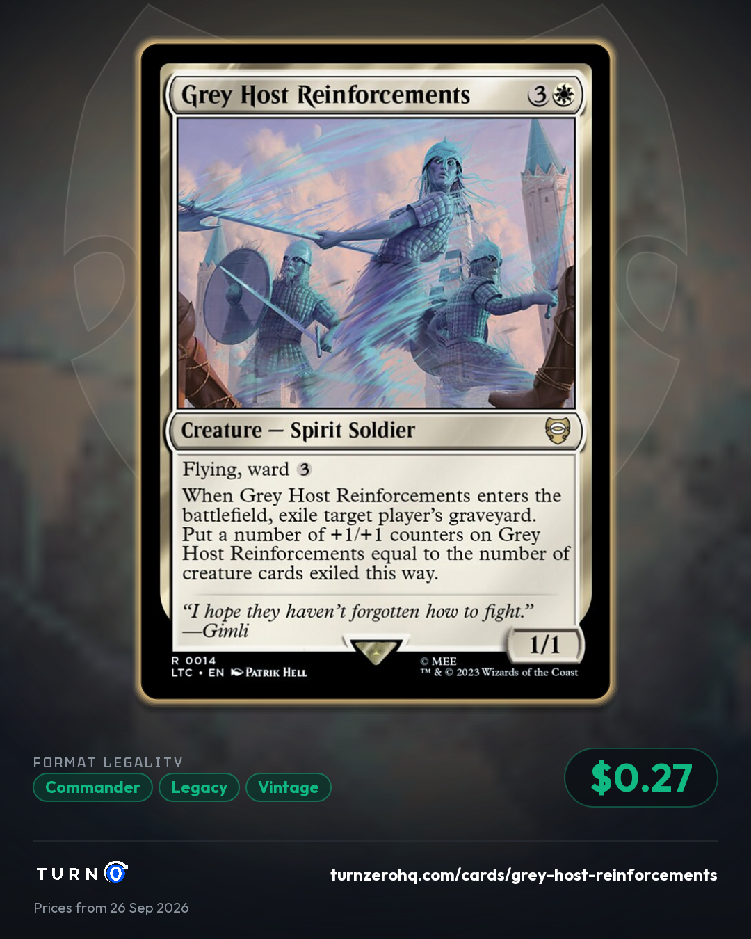 Shareable picture of Grey Host Reinforcements
