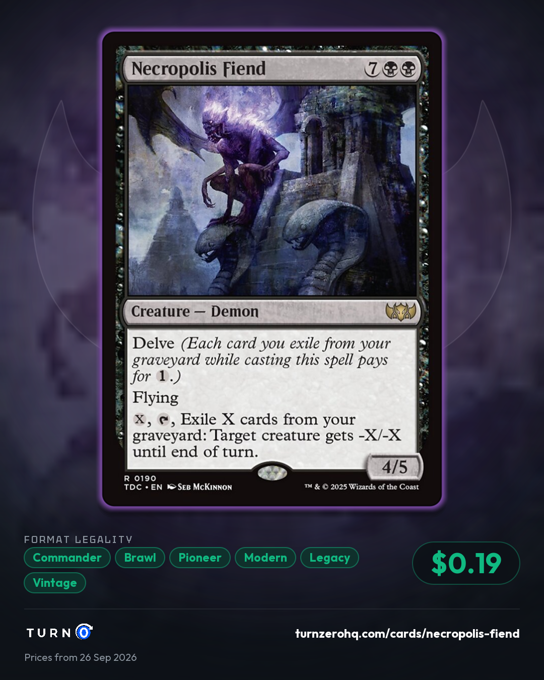 Shareable picture of Necropolis Fiend