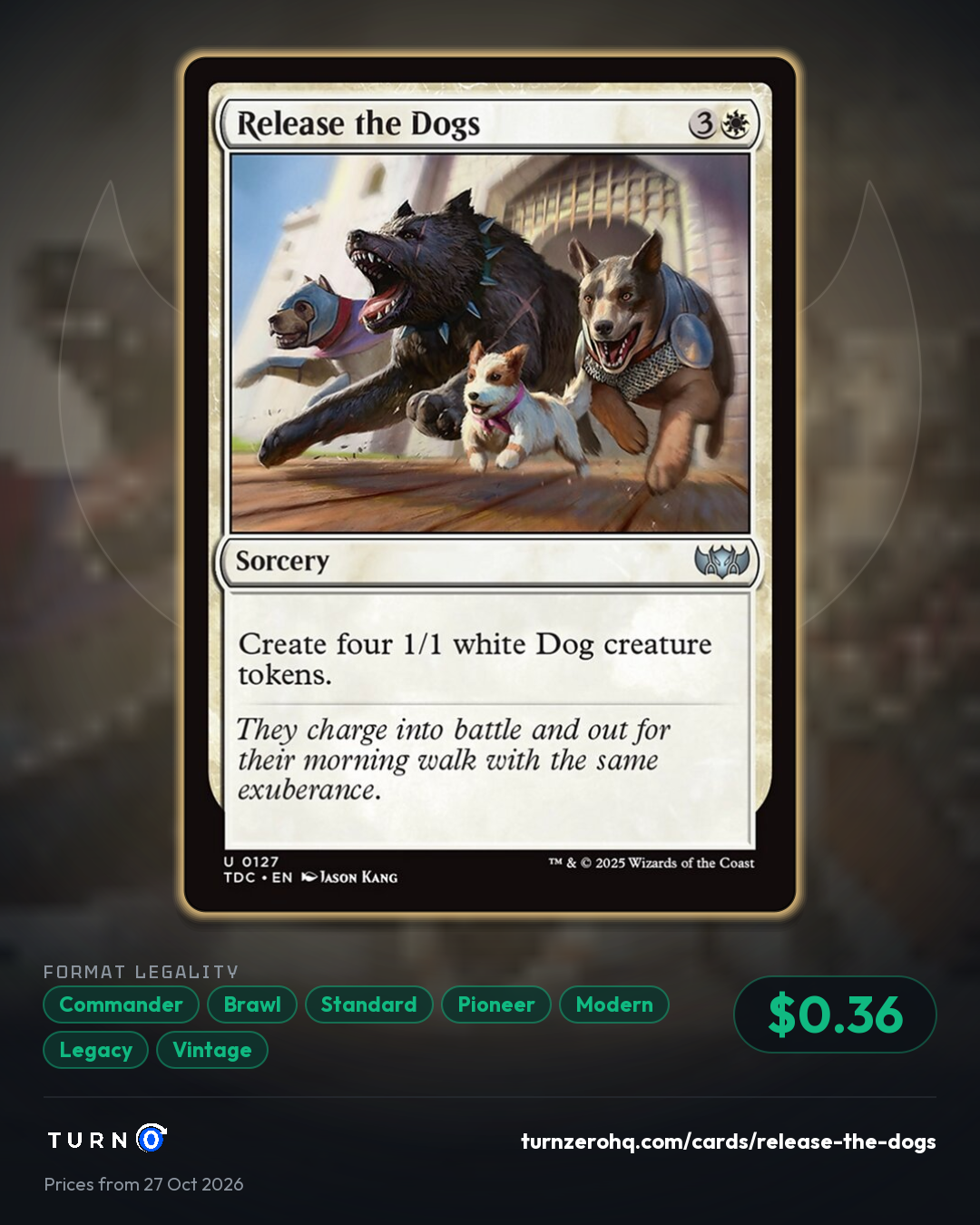 Shareable picture of Release the Dogs