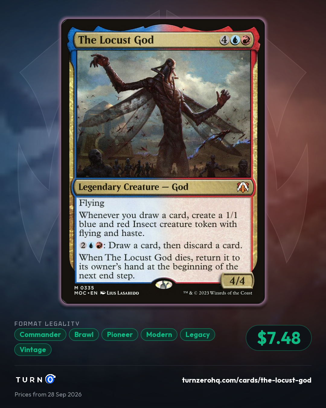 Shareable picture of The Locust God