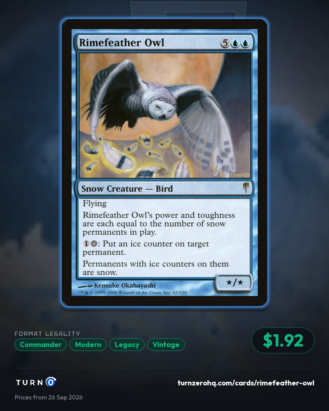 Shareable picture of Rimefeather Owl