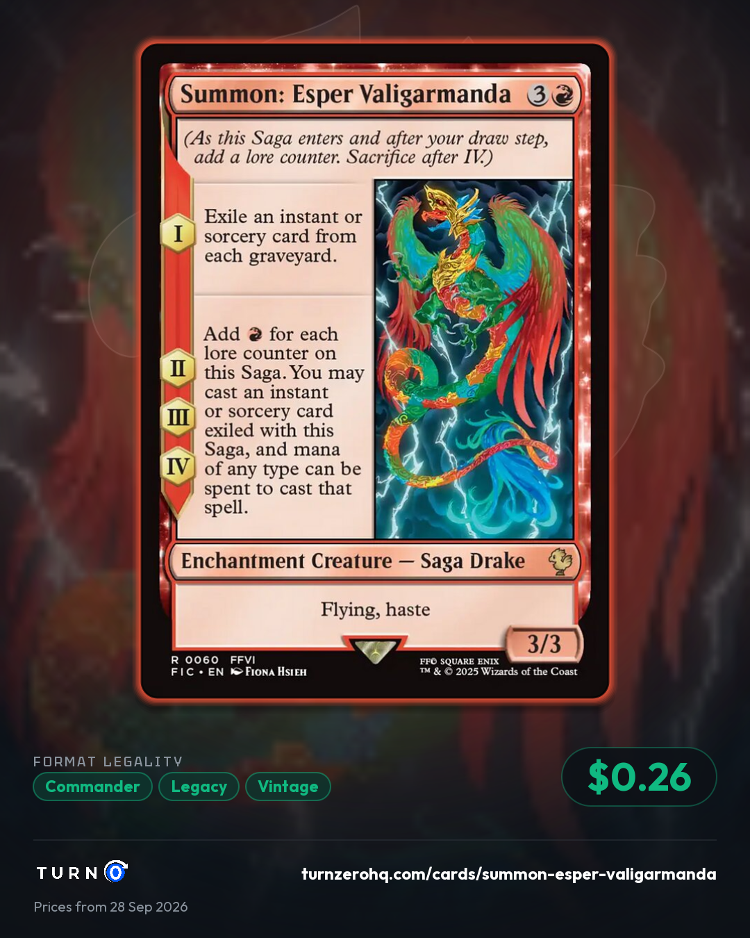 Shareable picture of Summon: Esper Valigarmanda
