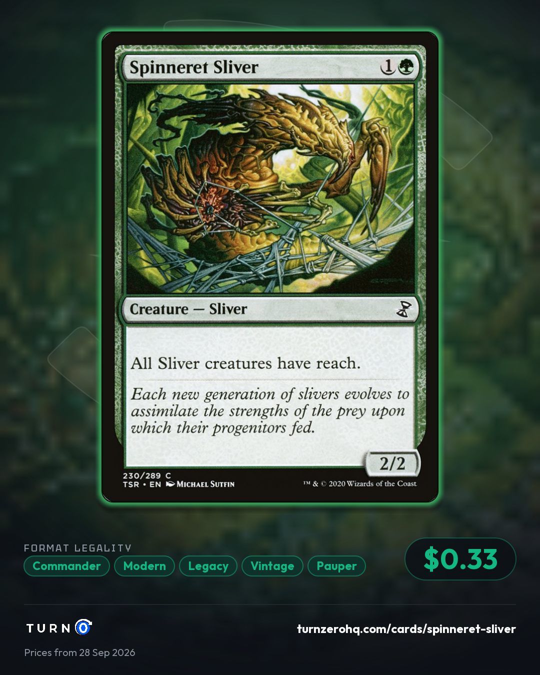 Shareable picture of Spinneret Sliver