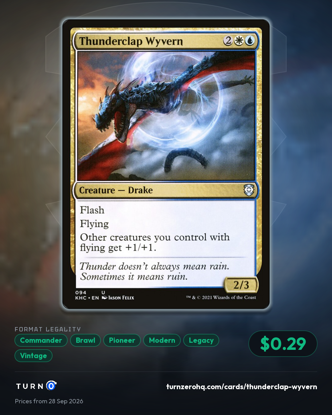 Shareable picture of Thunderclap Wyvern
