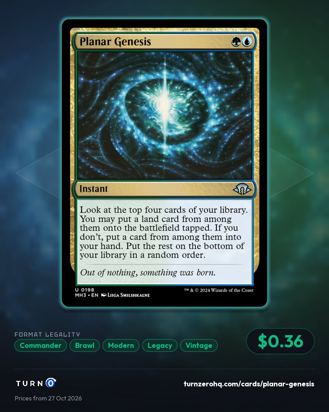 Shareable picture of Planar Genesis