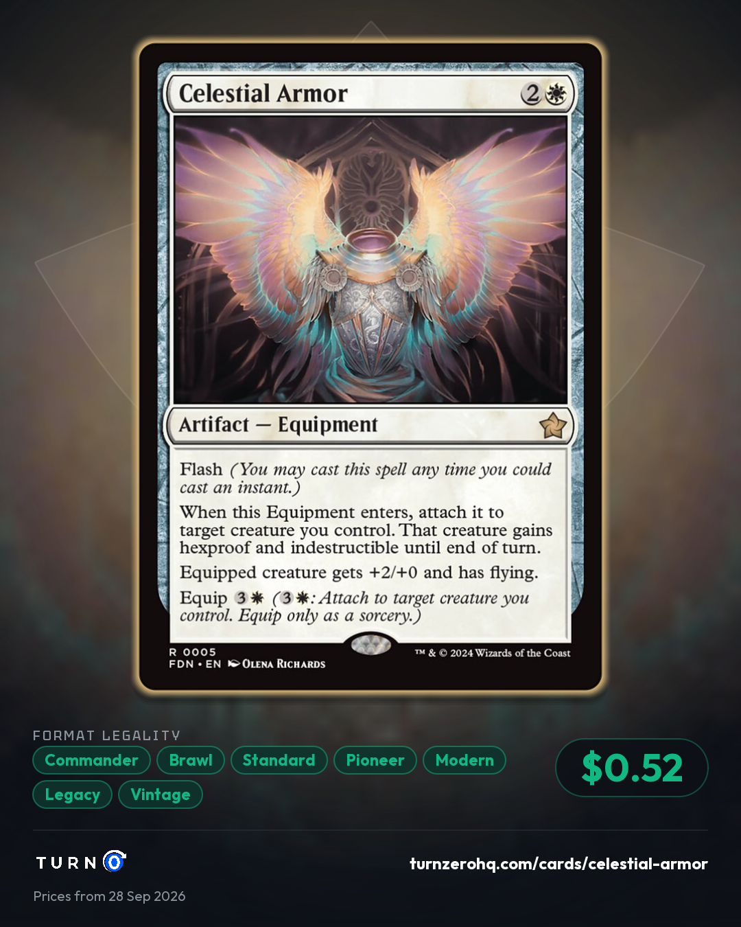 Shareable picture of Celestial Armor