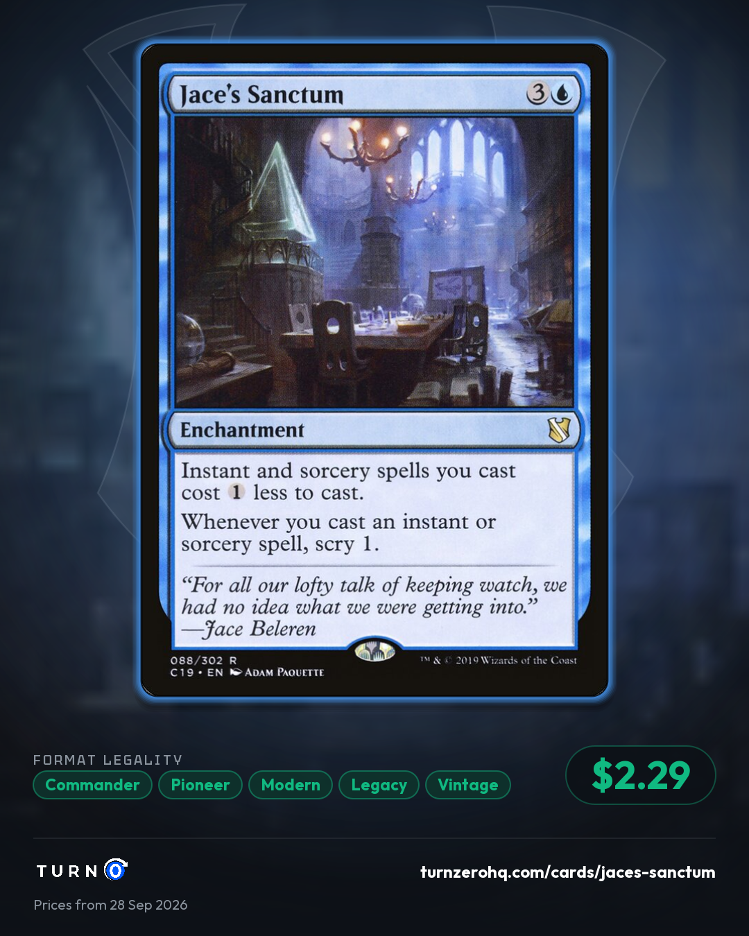 Shareable picture of Jace's Sanctum