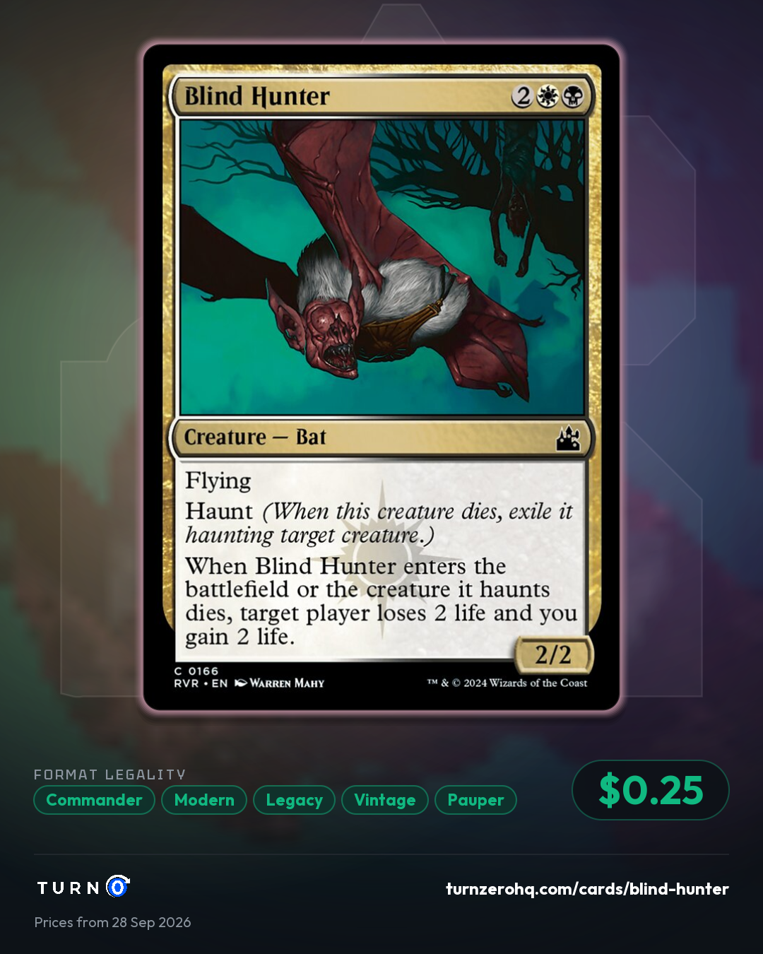 Shareable picture of Blind Hunter