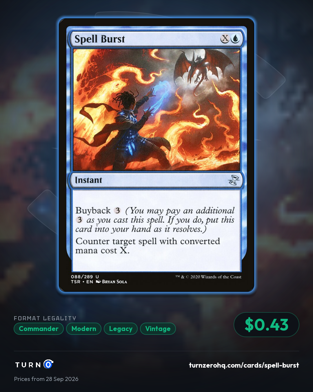 Shareable picture of Spell Burst