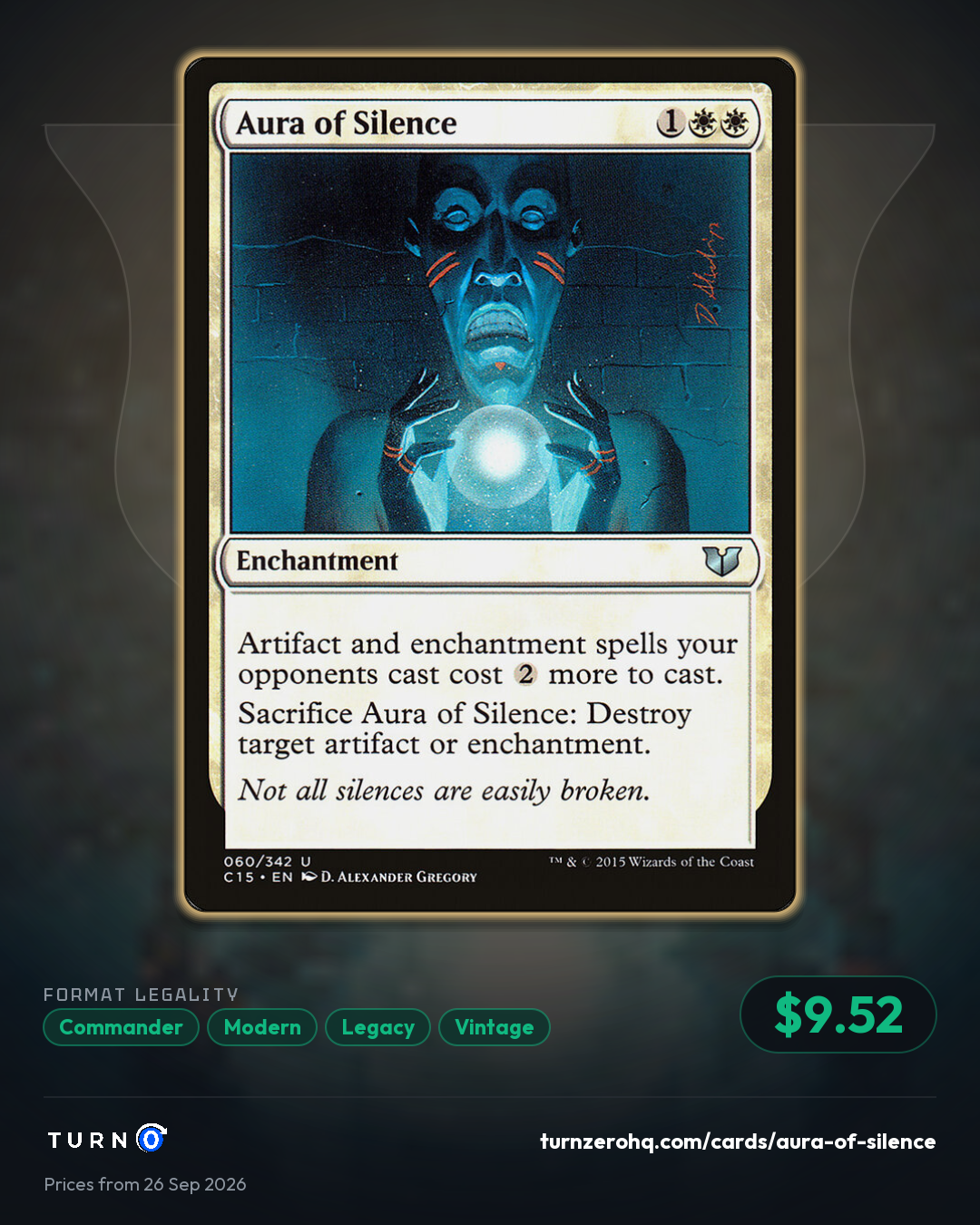 Shareable picture of Aura of Silence