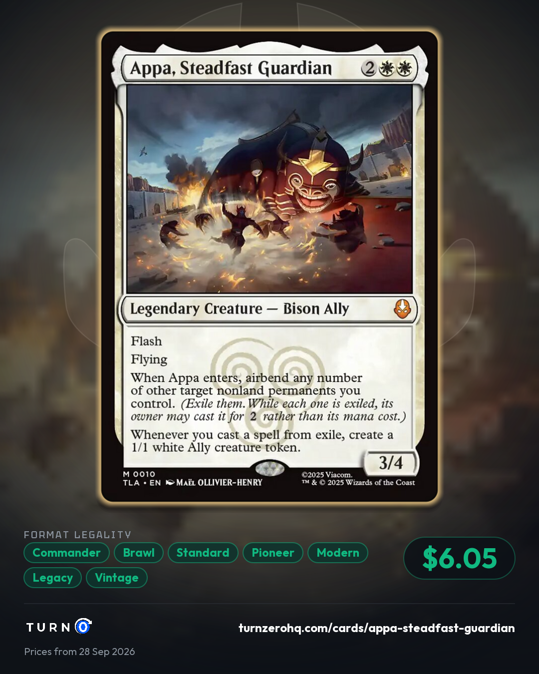 Shareable picture of Appa, Steadfast Guardian
