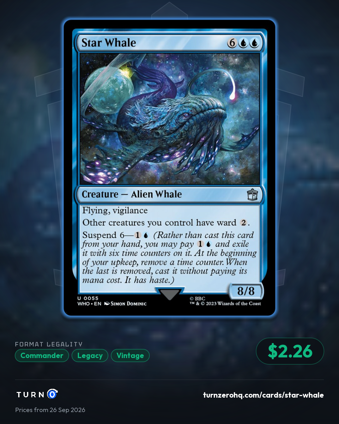 Shareable picture of Star Whale